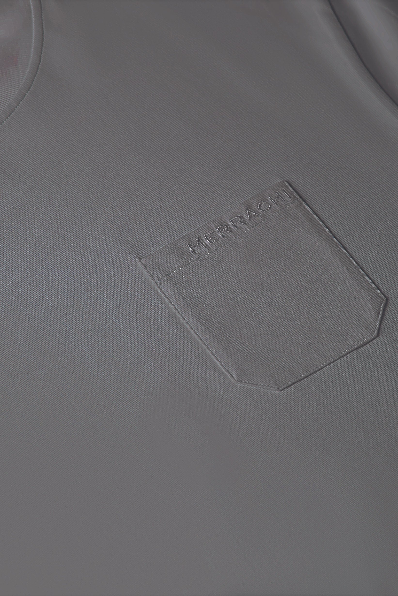 Tee-shirt en coton surdimensionné | Bleu lave