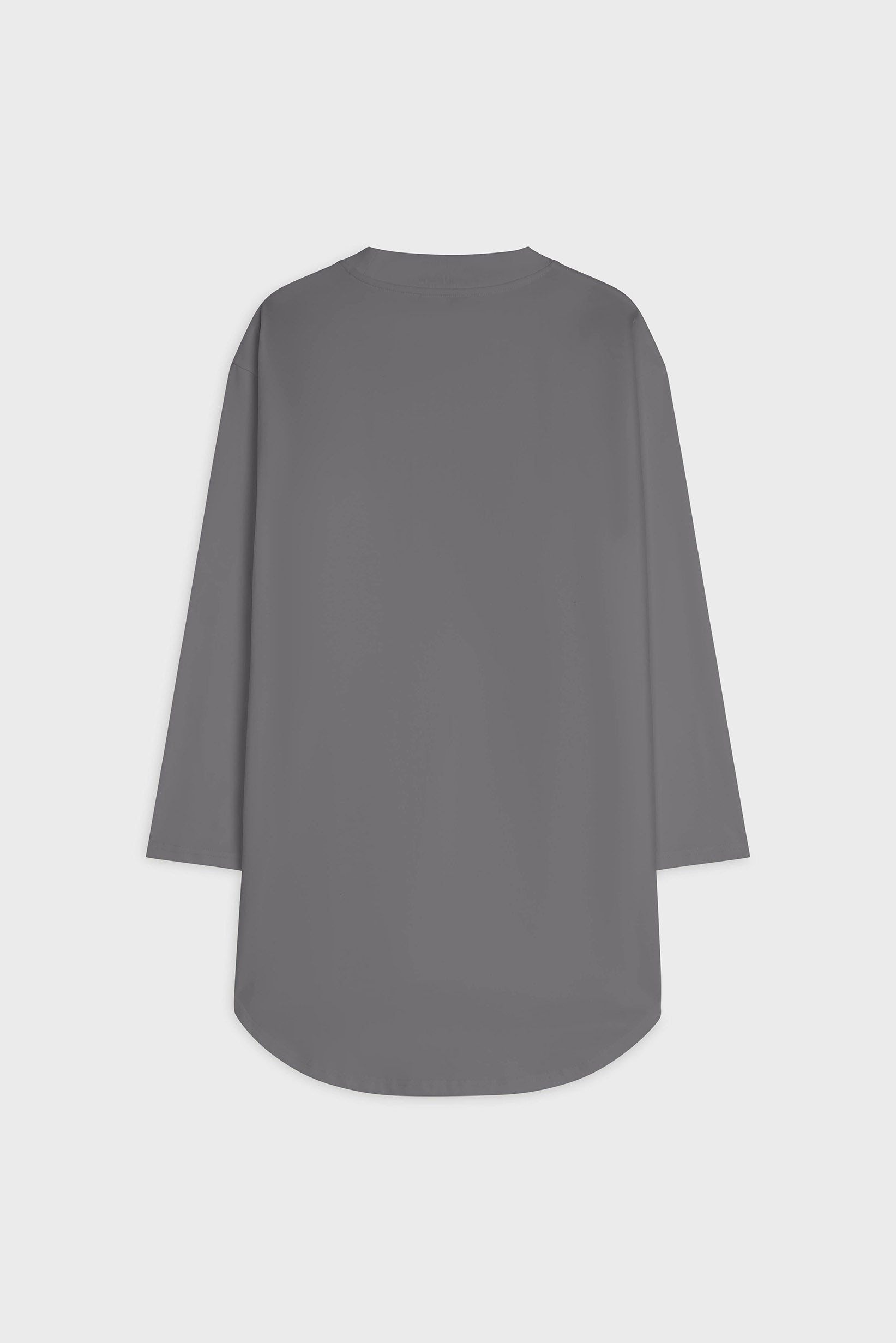 Tee-shirt en coton surdimensionné | Bleu lave