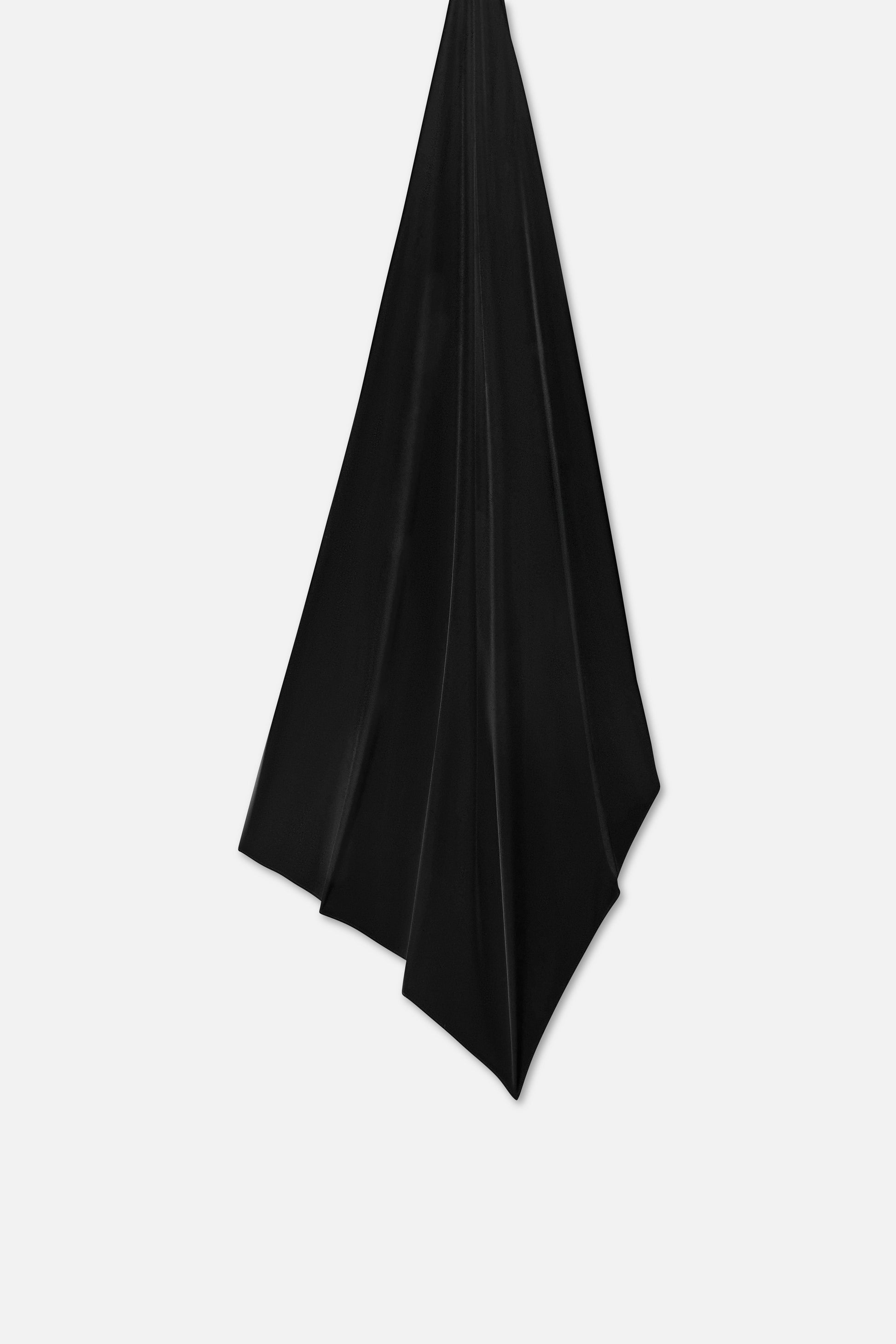 Écharpe en jersey haut de gamme | Noir