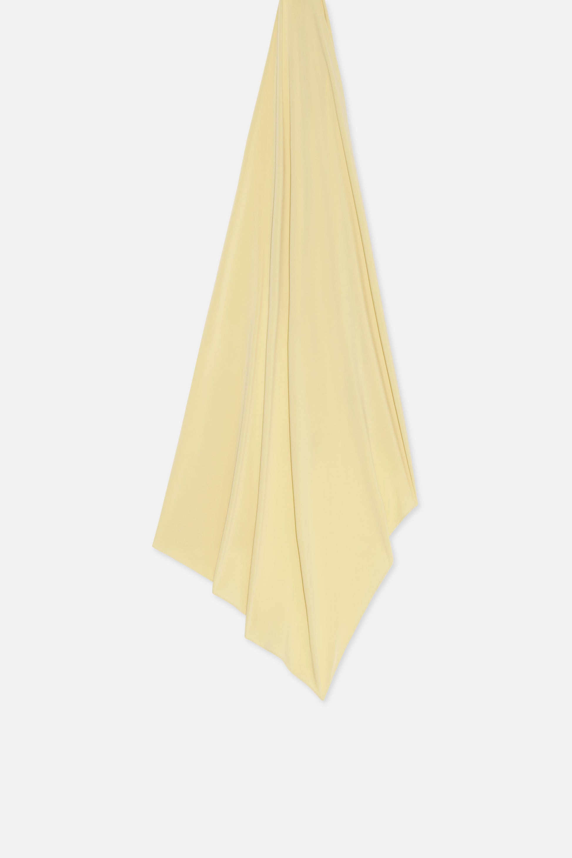 Écharpe en jersey haut de gamme | Miel Blanc