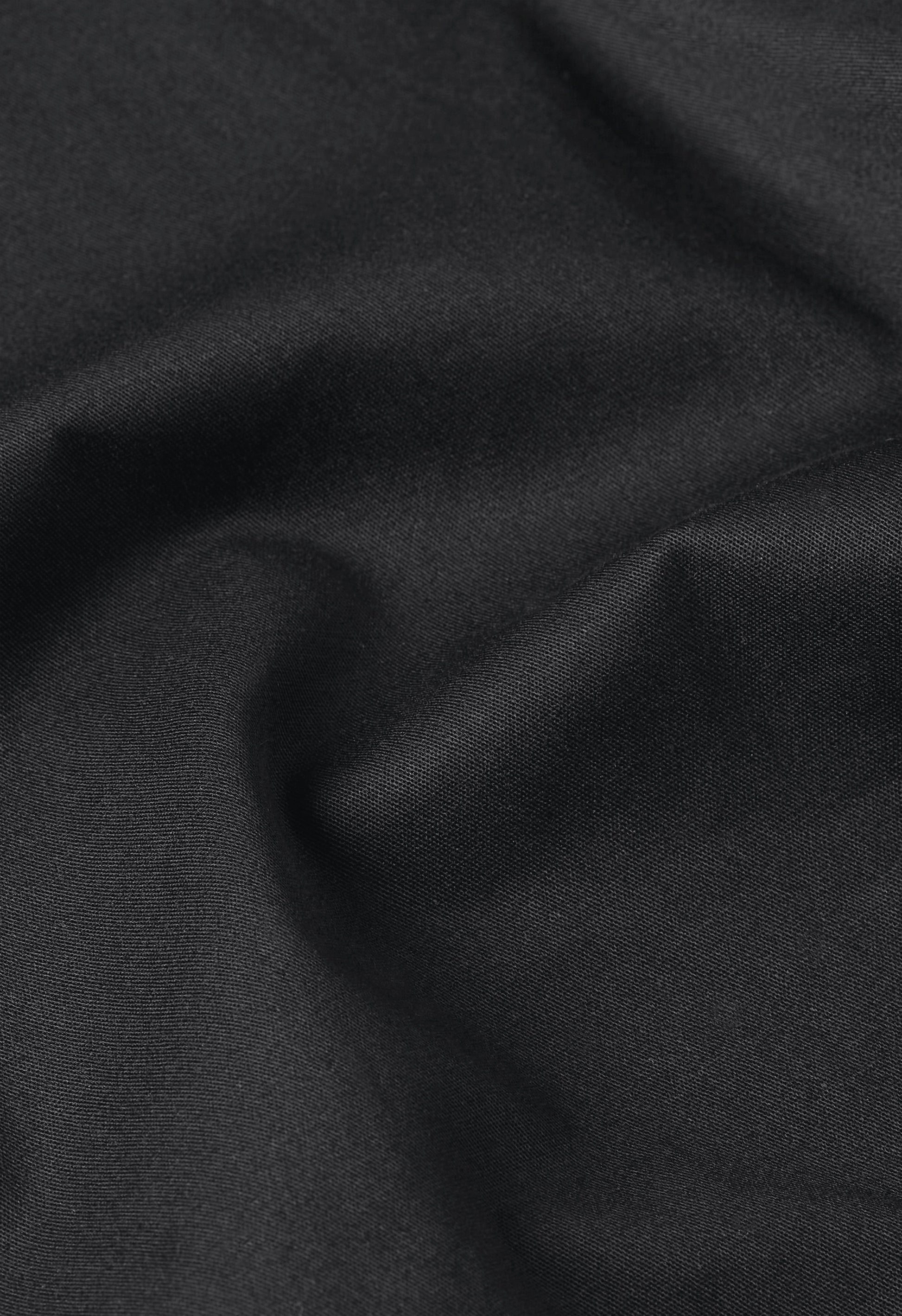 Chemise en popeline | Noir