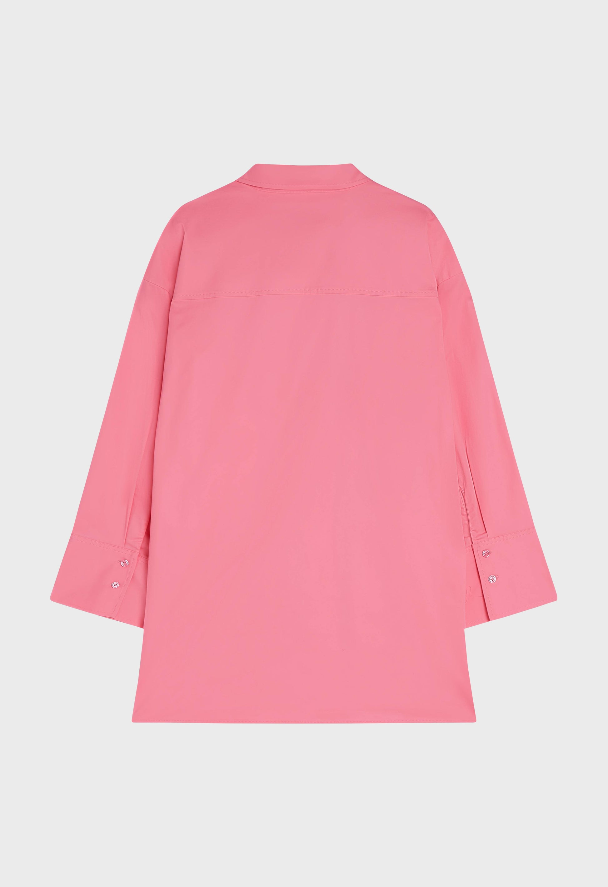 Chemise en popeline | Rose