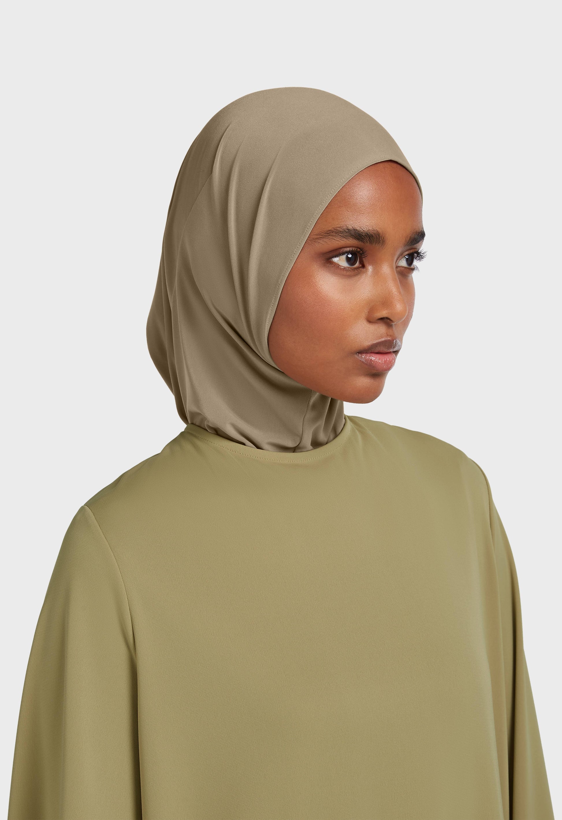 Hijab en jersey haut de gamme | Castor