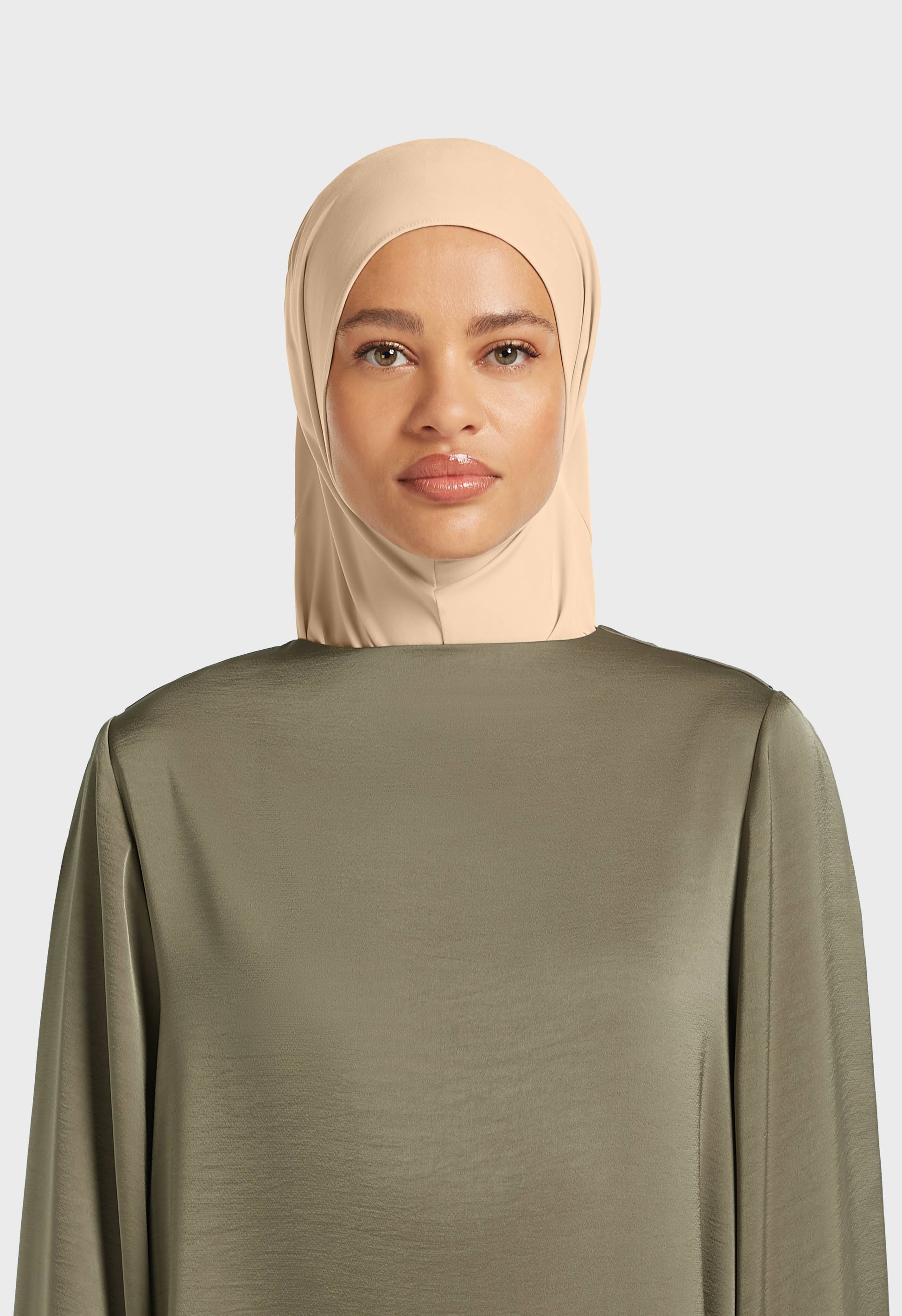 Hijab en jersey haut de gamme | Latté