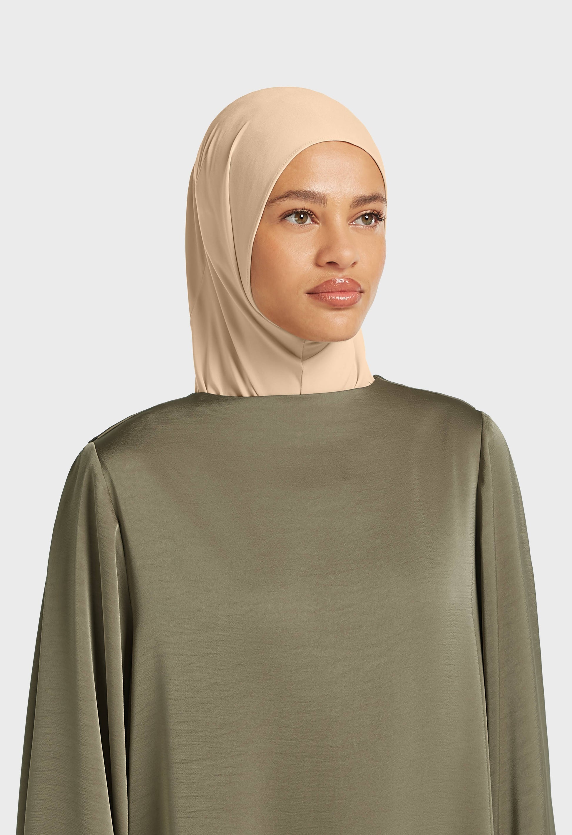 Hijab en jersey haut de gamme | Latté