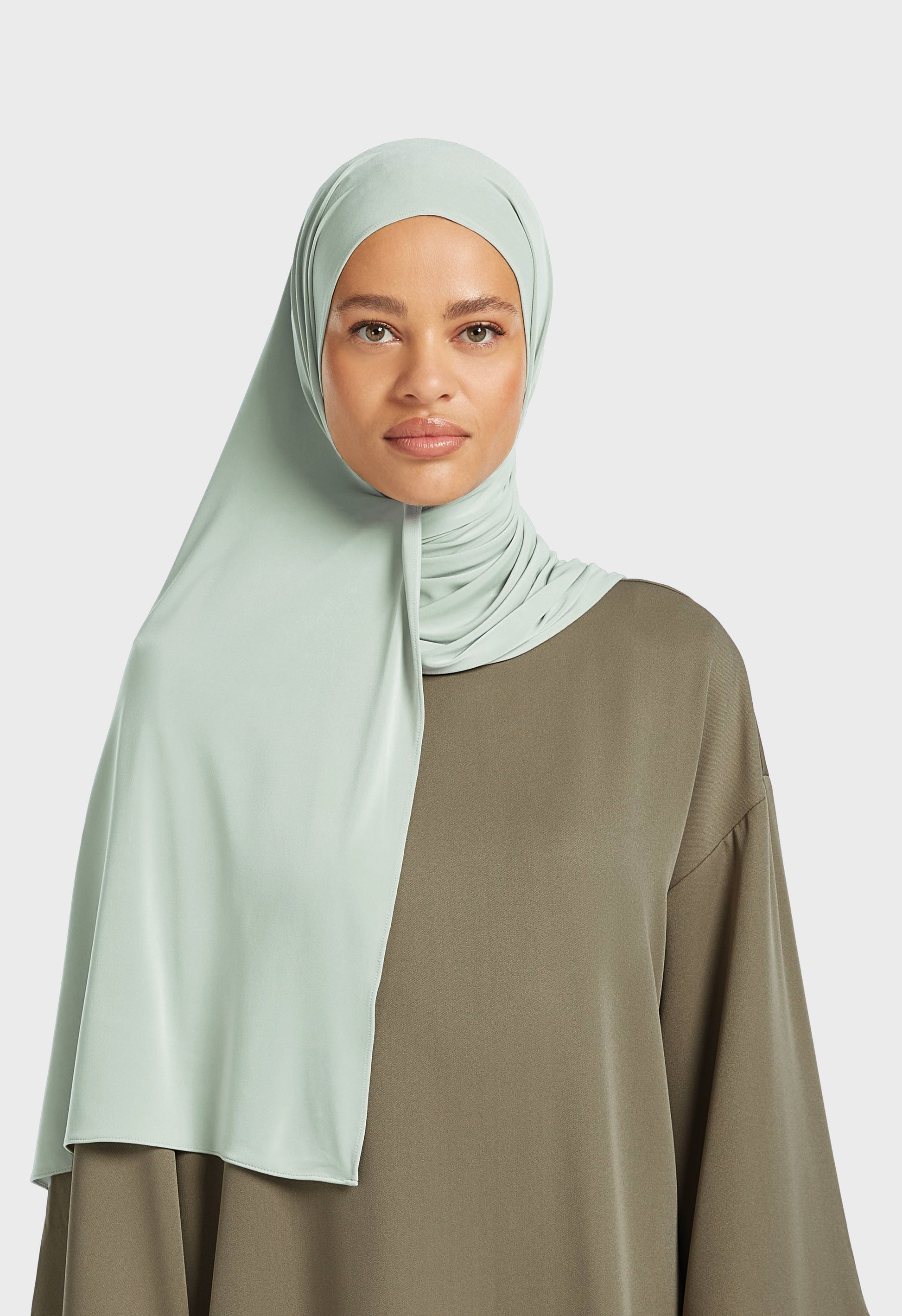 Écharpe en jersey haut de gamme | Nuage de cendres