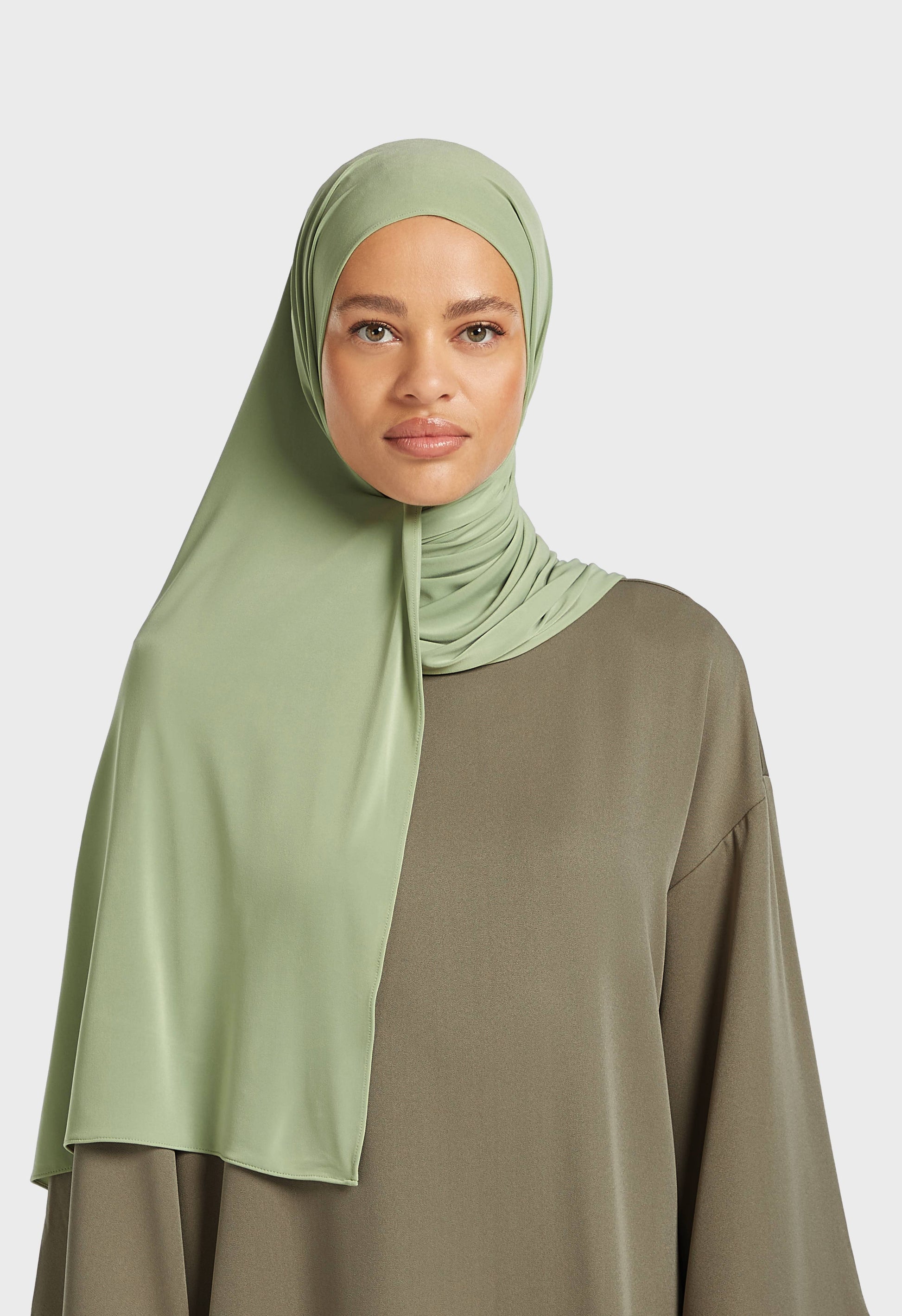 Écharpe en jersey haut de gamme | Matcha