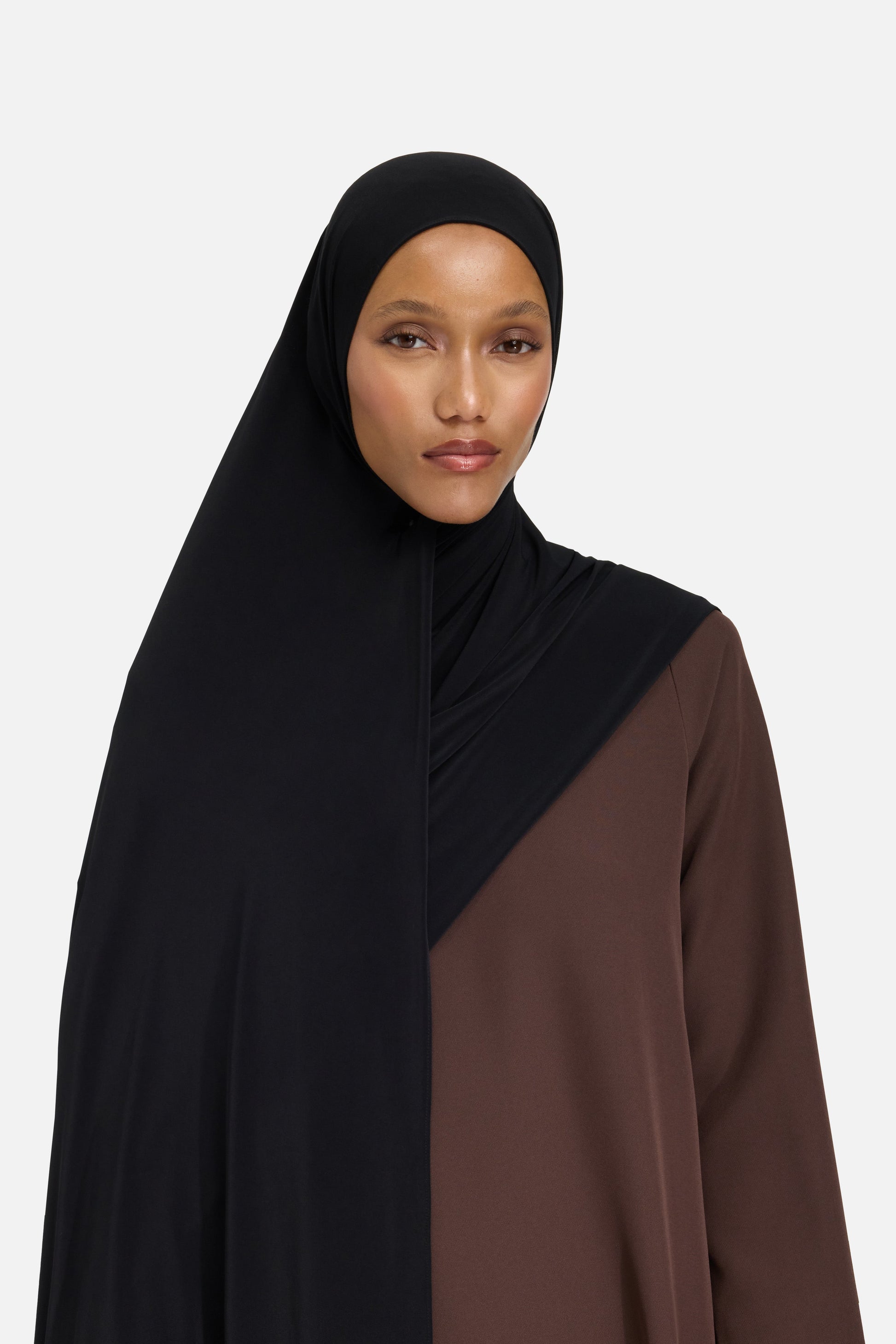 Écharpe en jersey haut de gamme | Noir