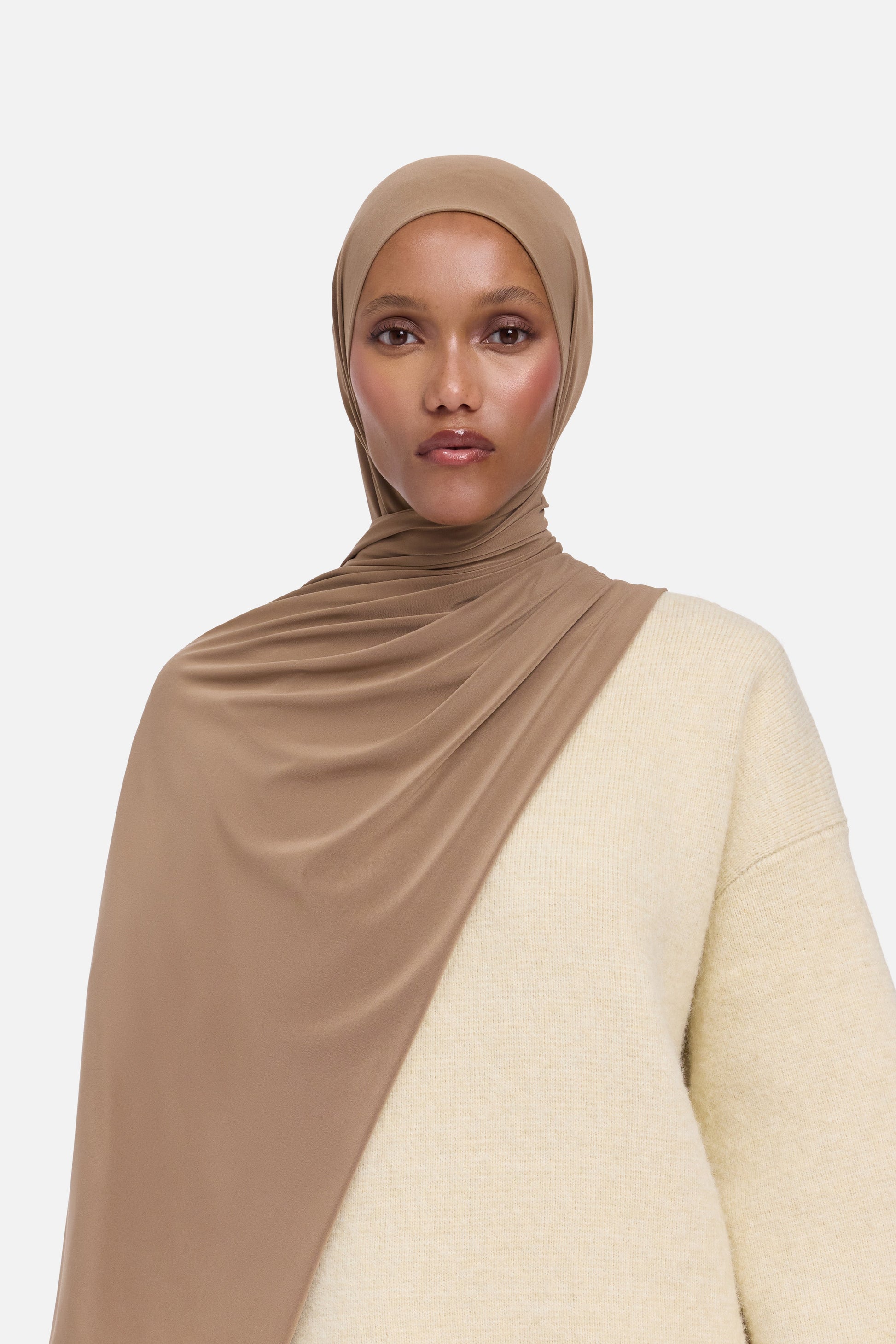 Écharpe en jersey haut de gamme | Chaï