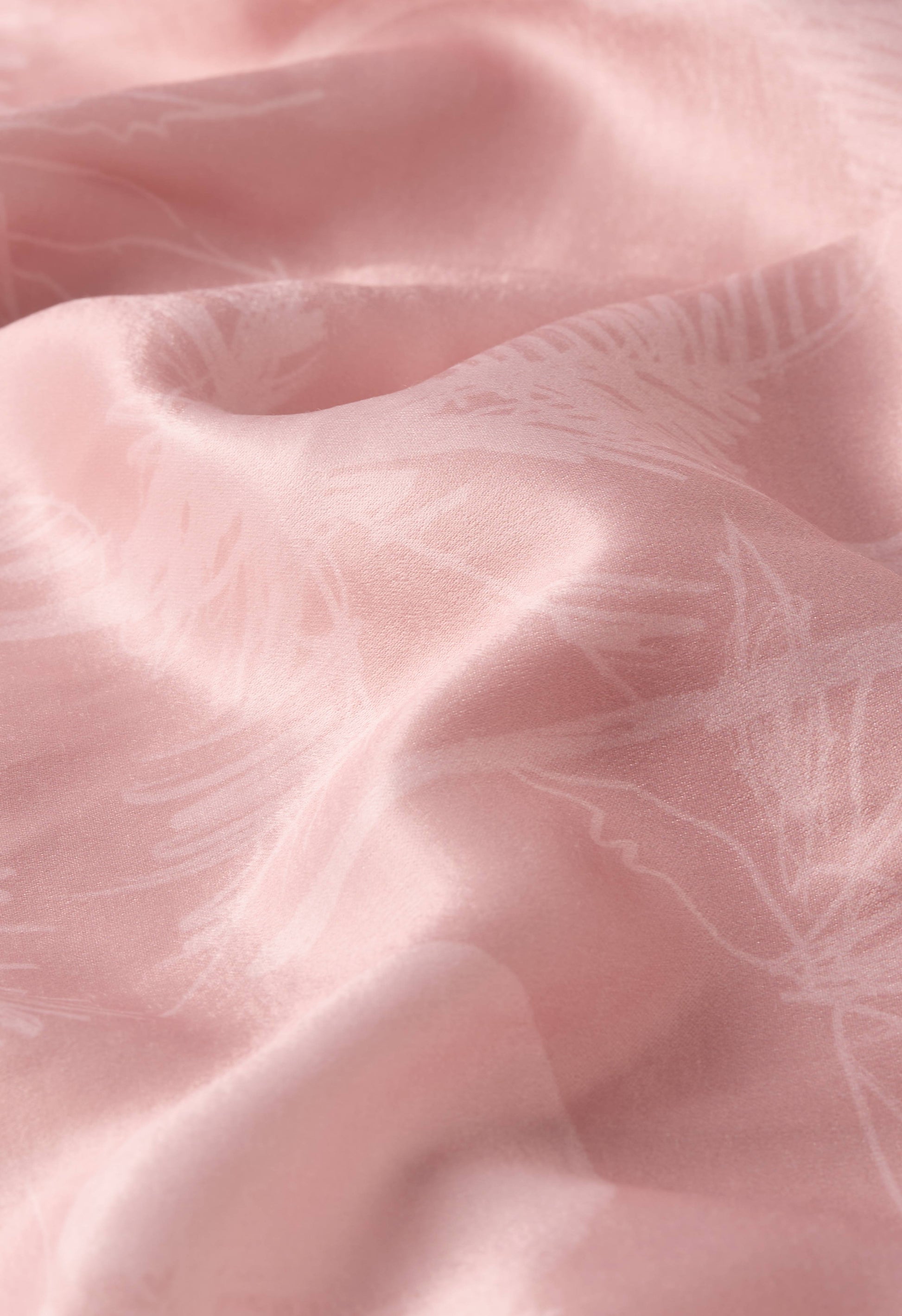 Chemise imprimée | Poussière de rose à imprimé palmier