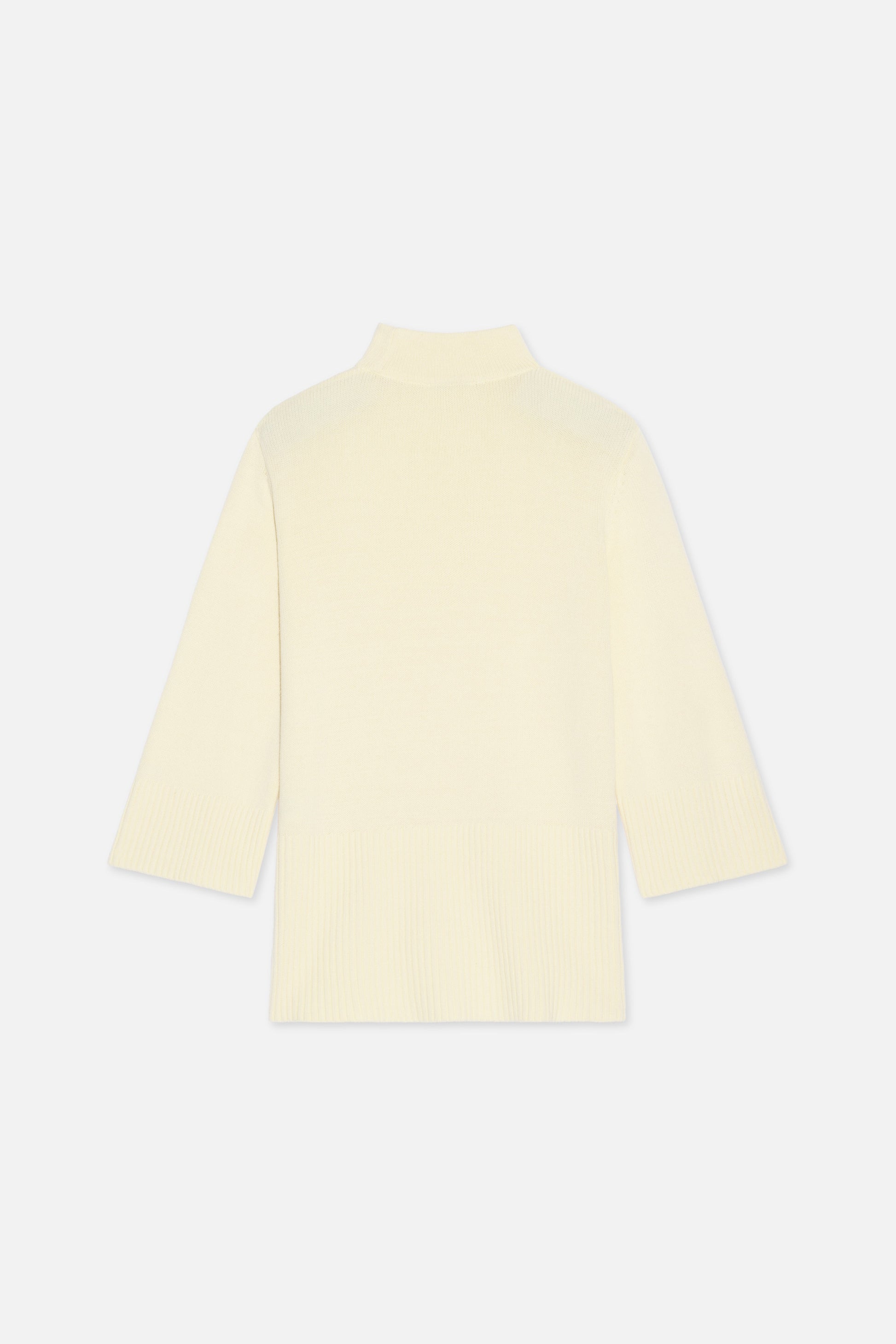 Pull en tricot côtelé | Porcelaine