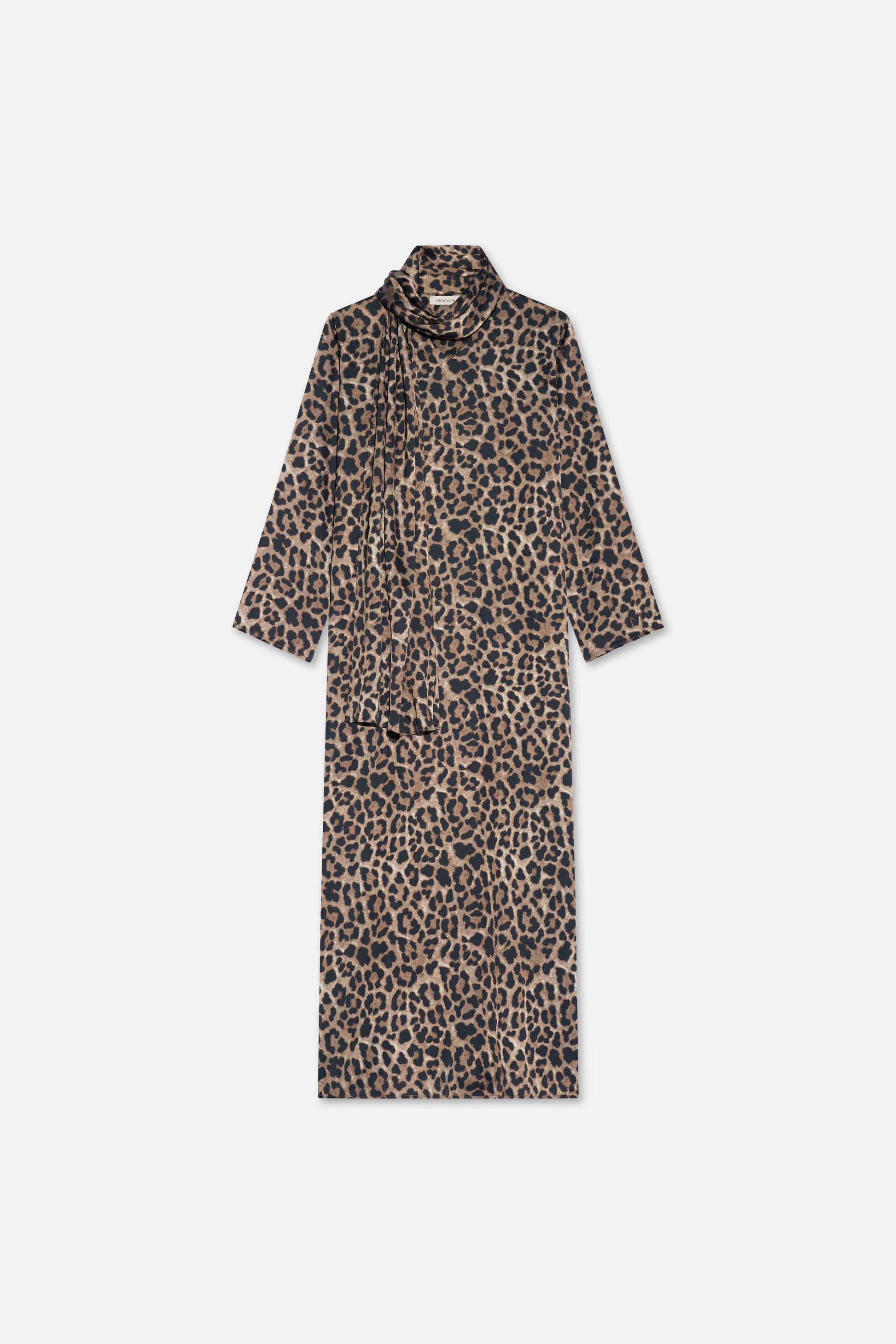 Robe châle | Léopard