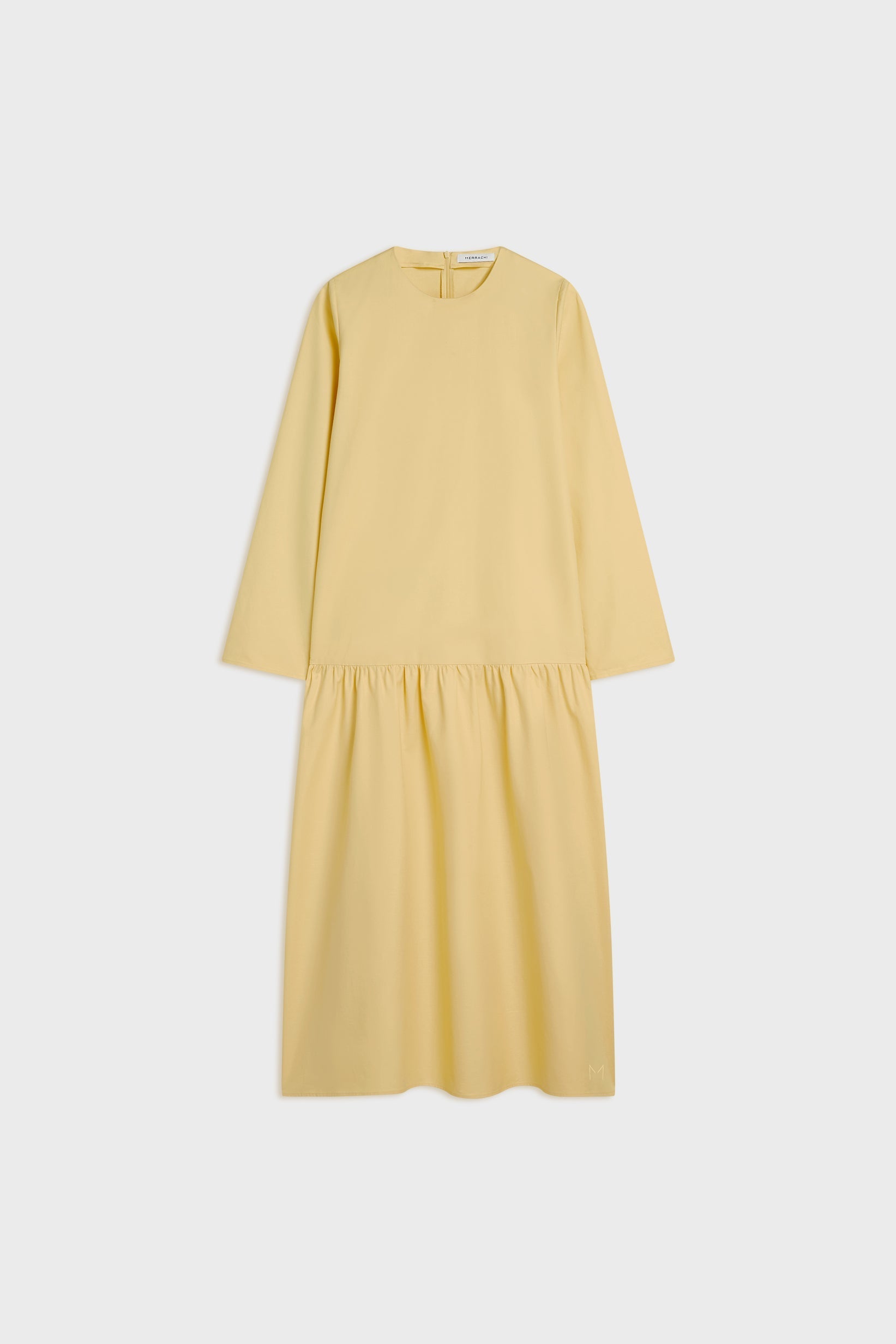 Robe taille basse | Jaune coucher de soleil