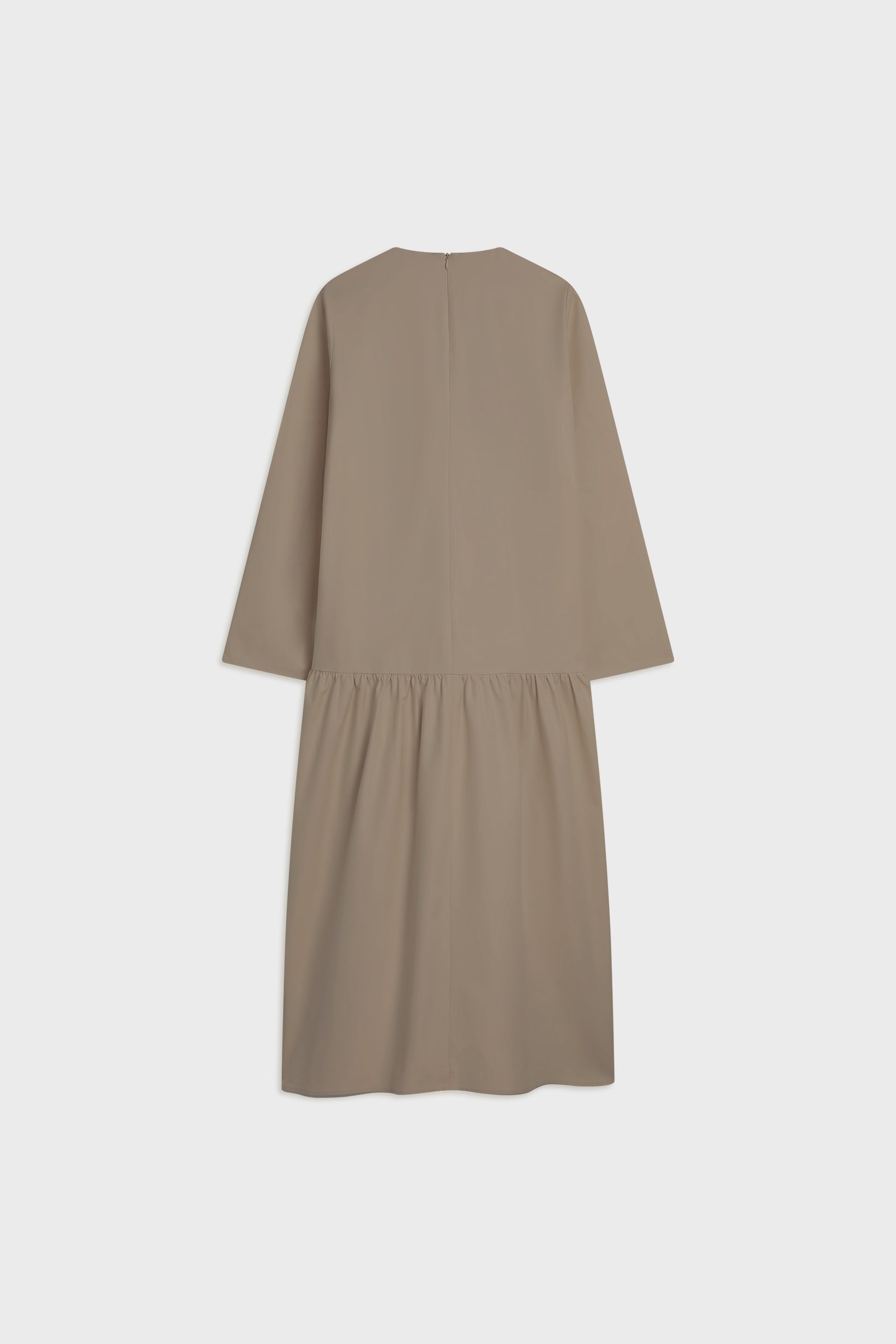 Robe taille basse | Taupe