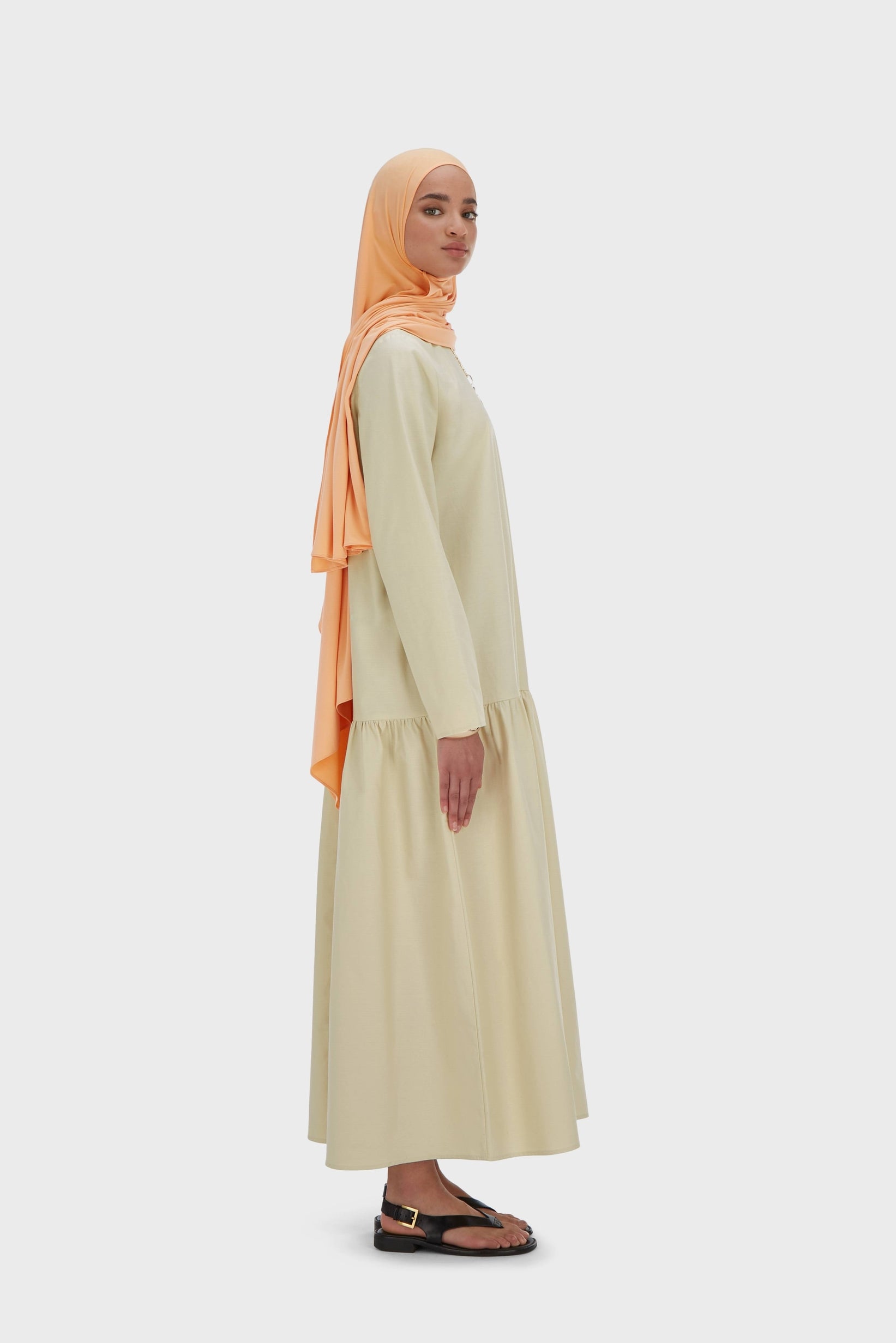 Robe taille basse | Sable