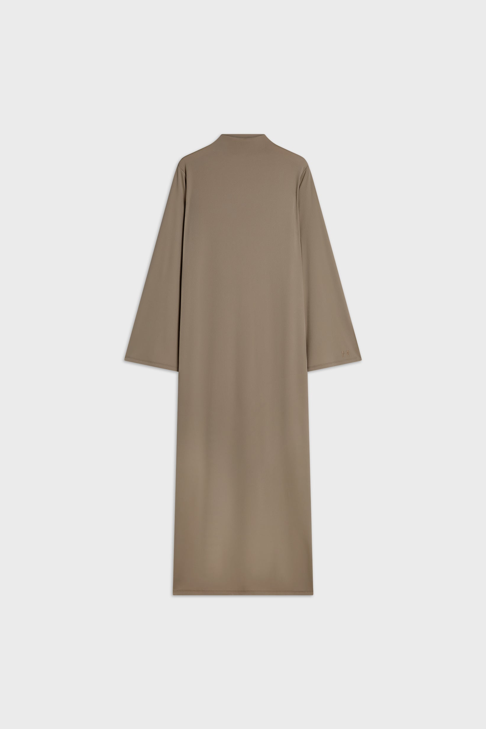 Robe courte en jersey essentiel | Taupe