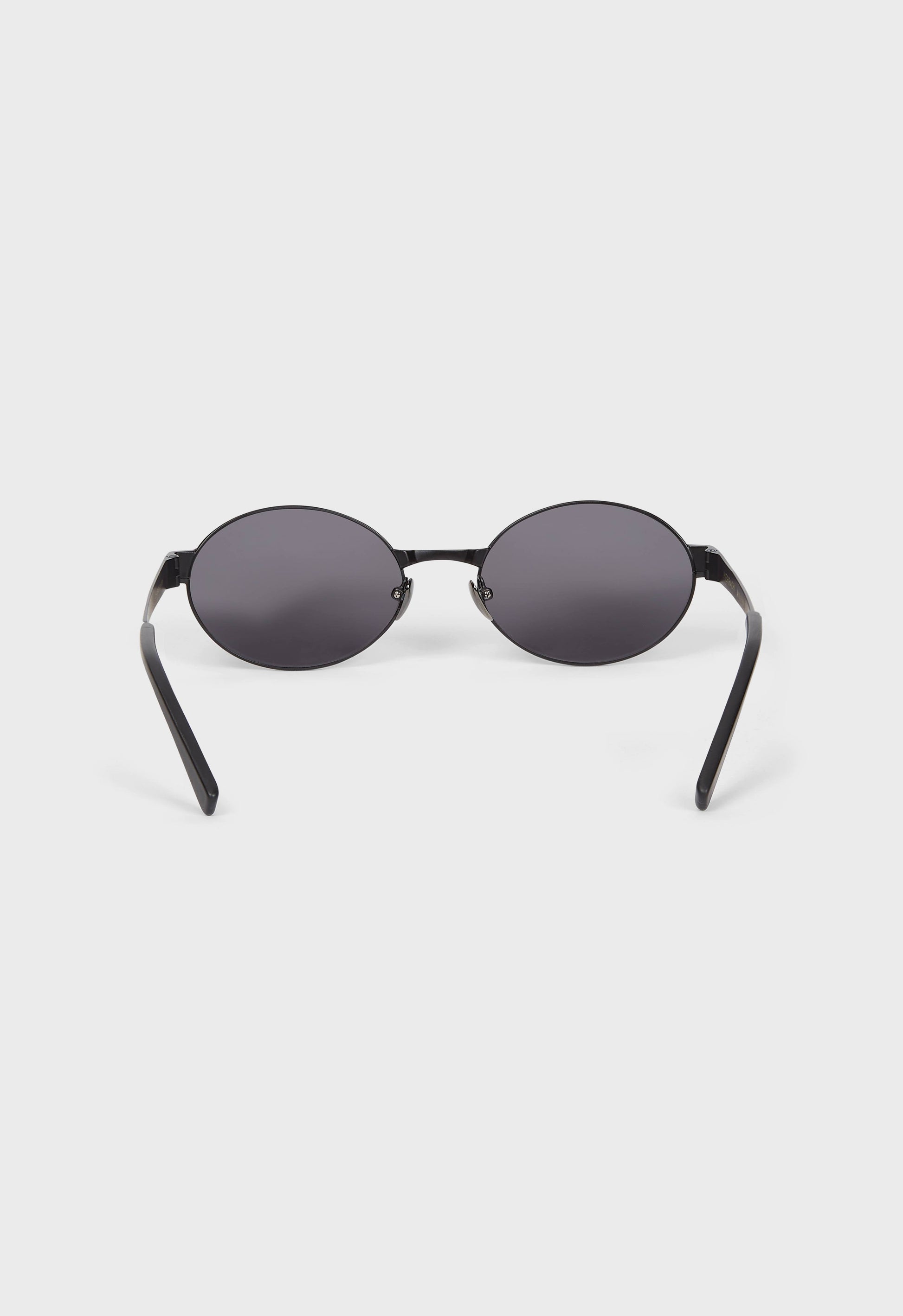 Lunettes de soleil à monture ovale | Noir