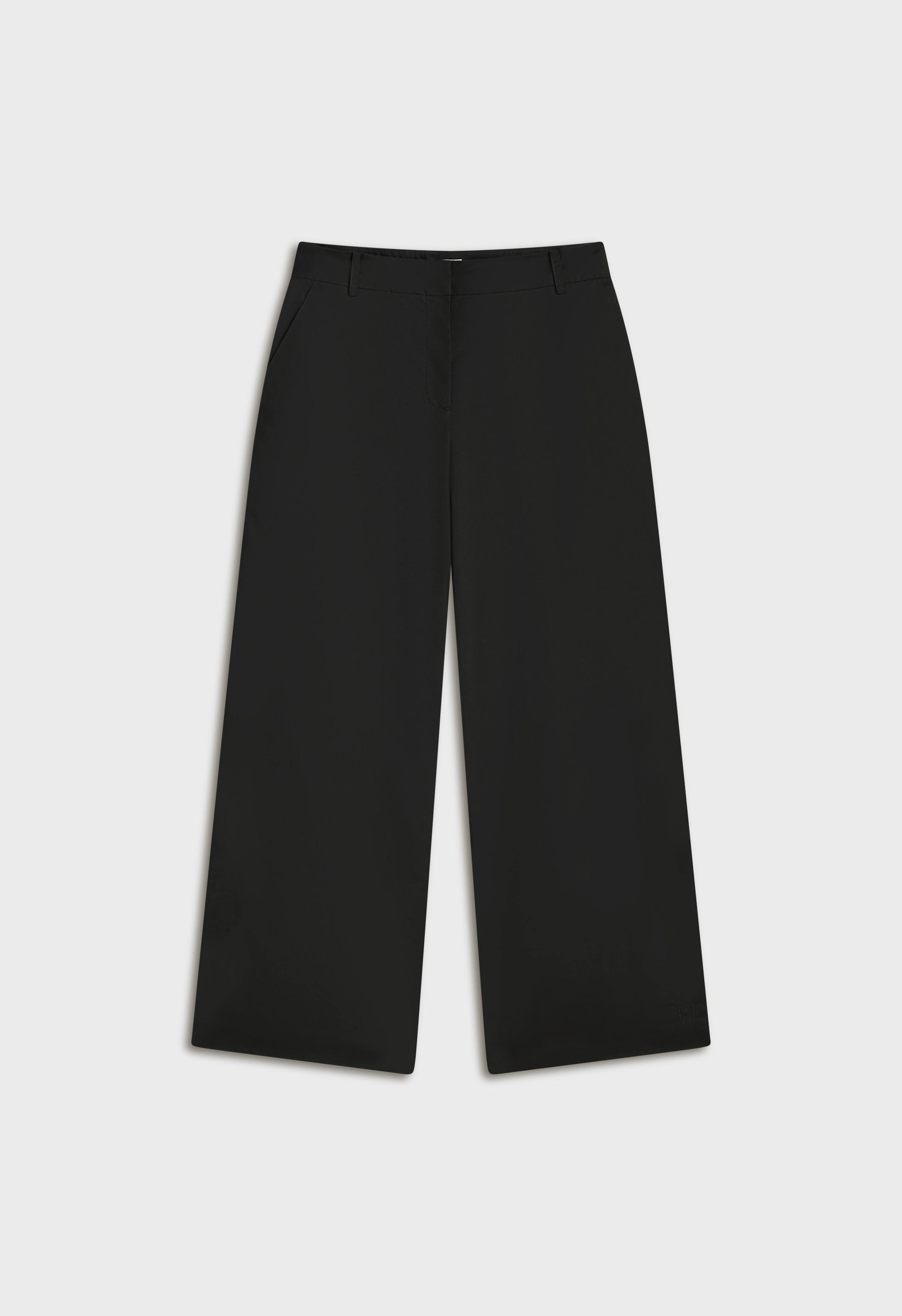 Pantalon en popeline | Noir