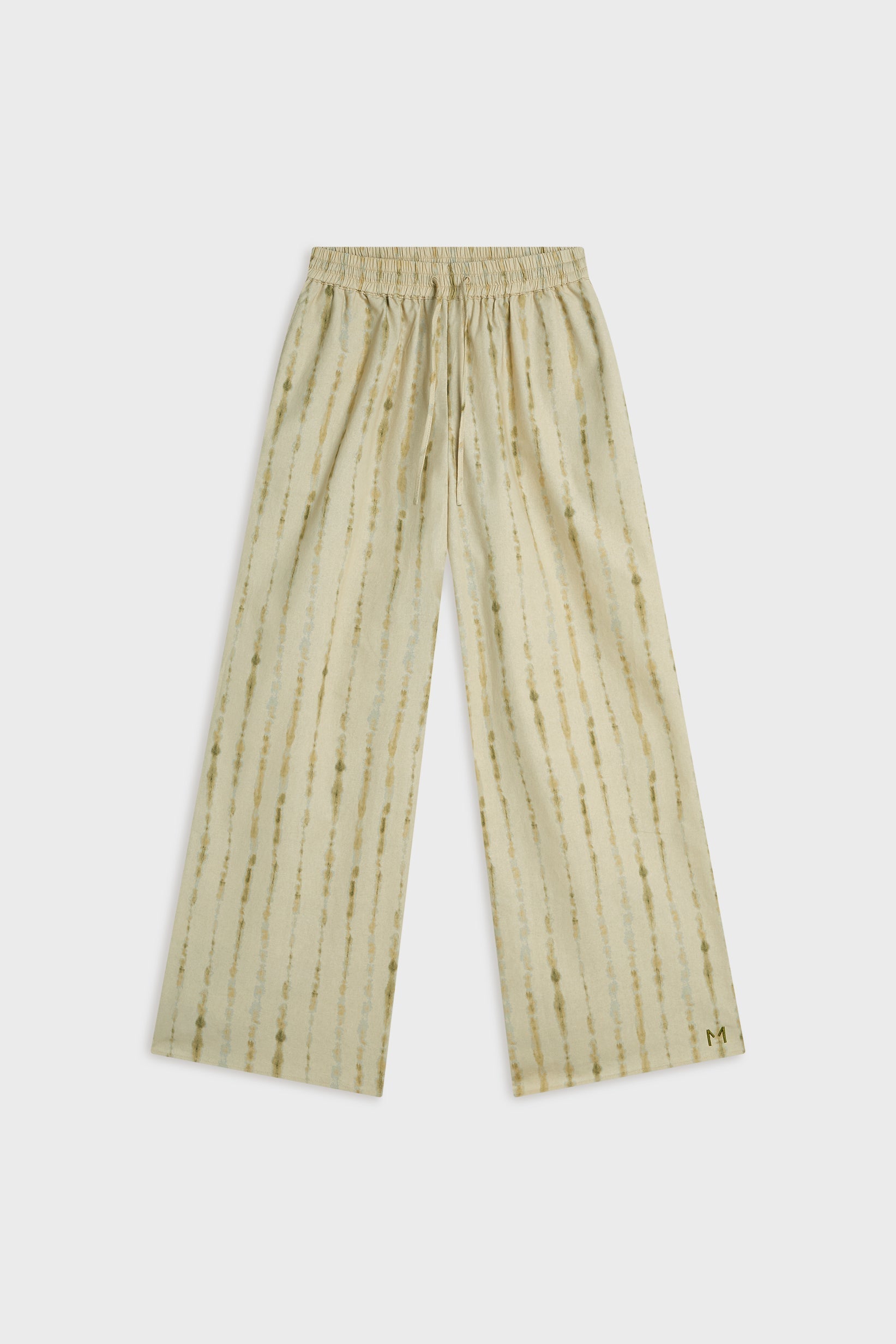 Pantalon Shibori | Kaki doux