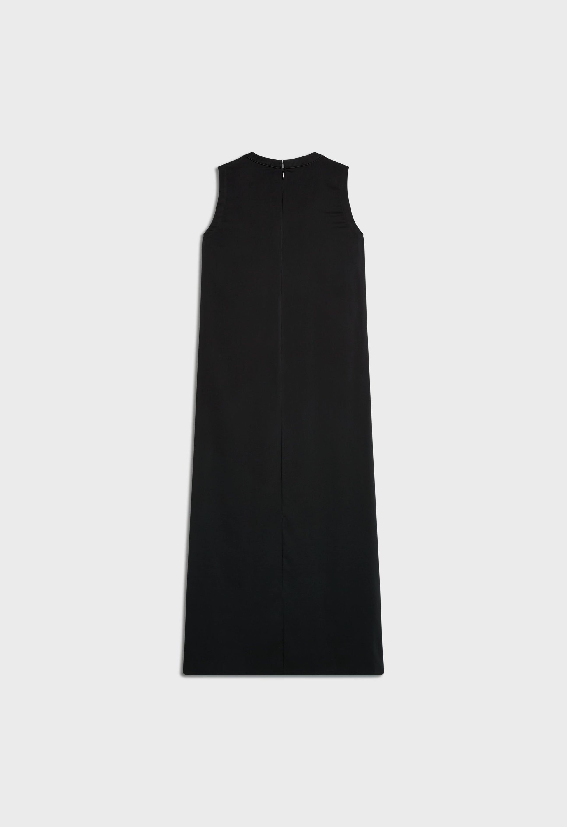 Robe Tissée Sans Manches Regular | Noir