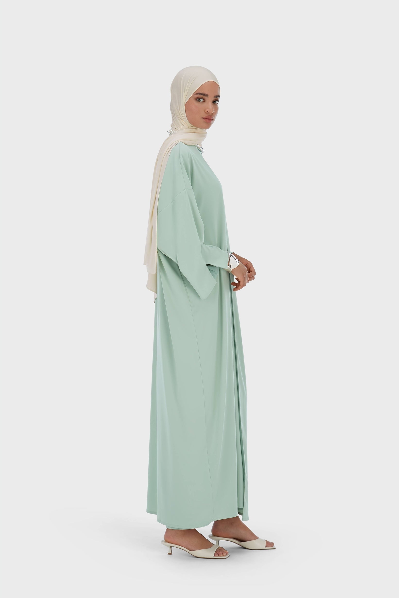 Robe Tissée Sans Manches Regular | Lac