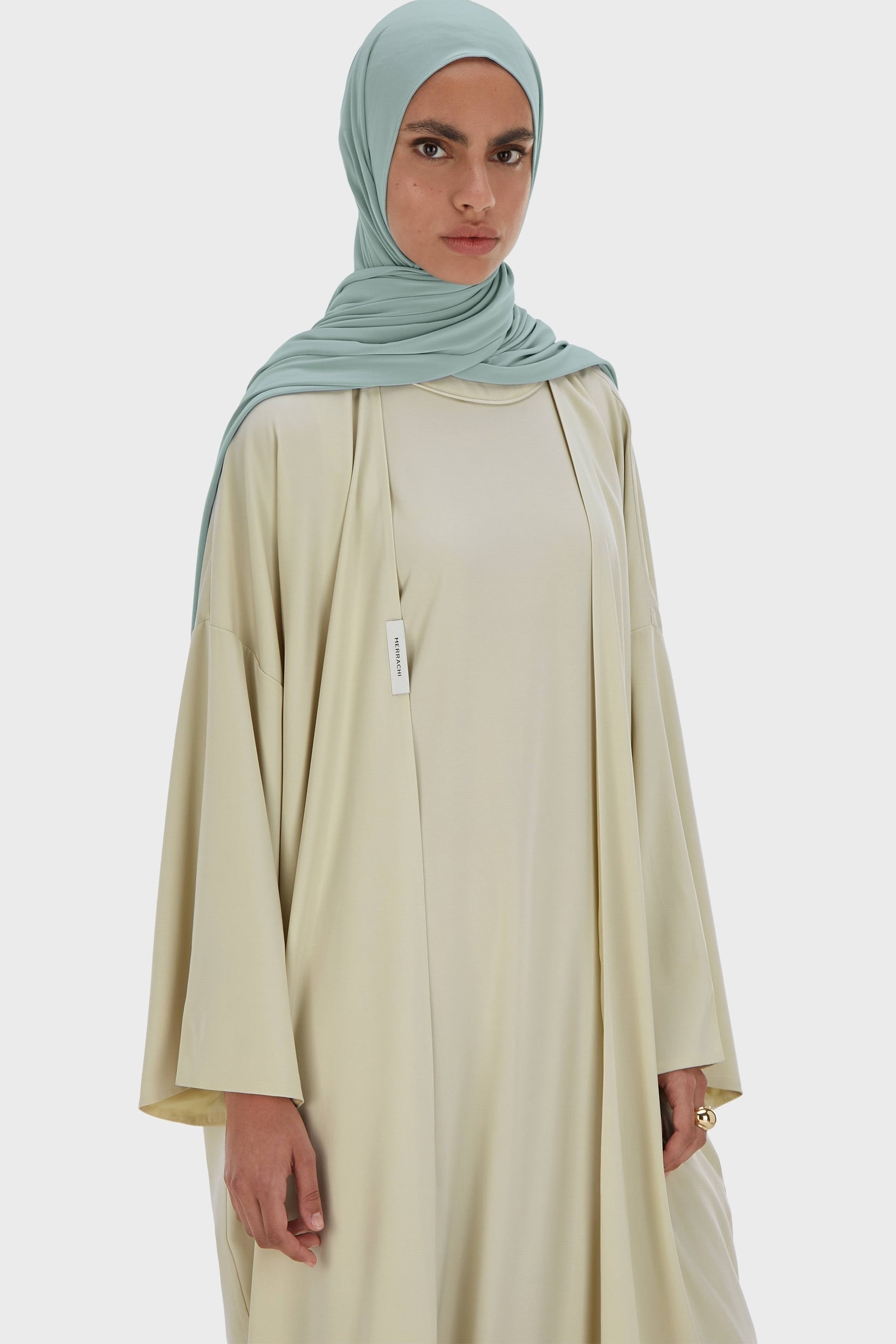 Robe Tissée Sans Manches Regular | Mousse légère