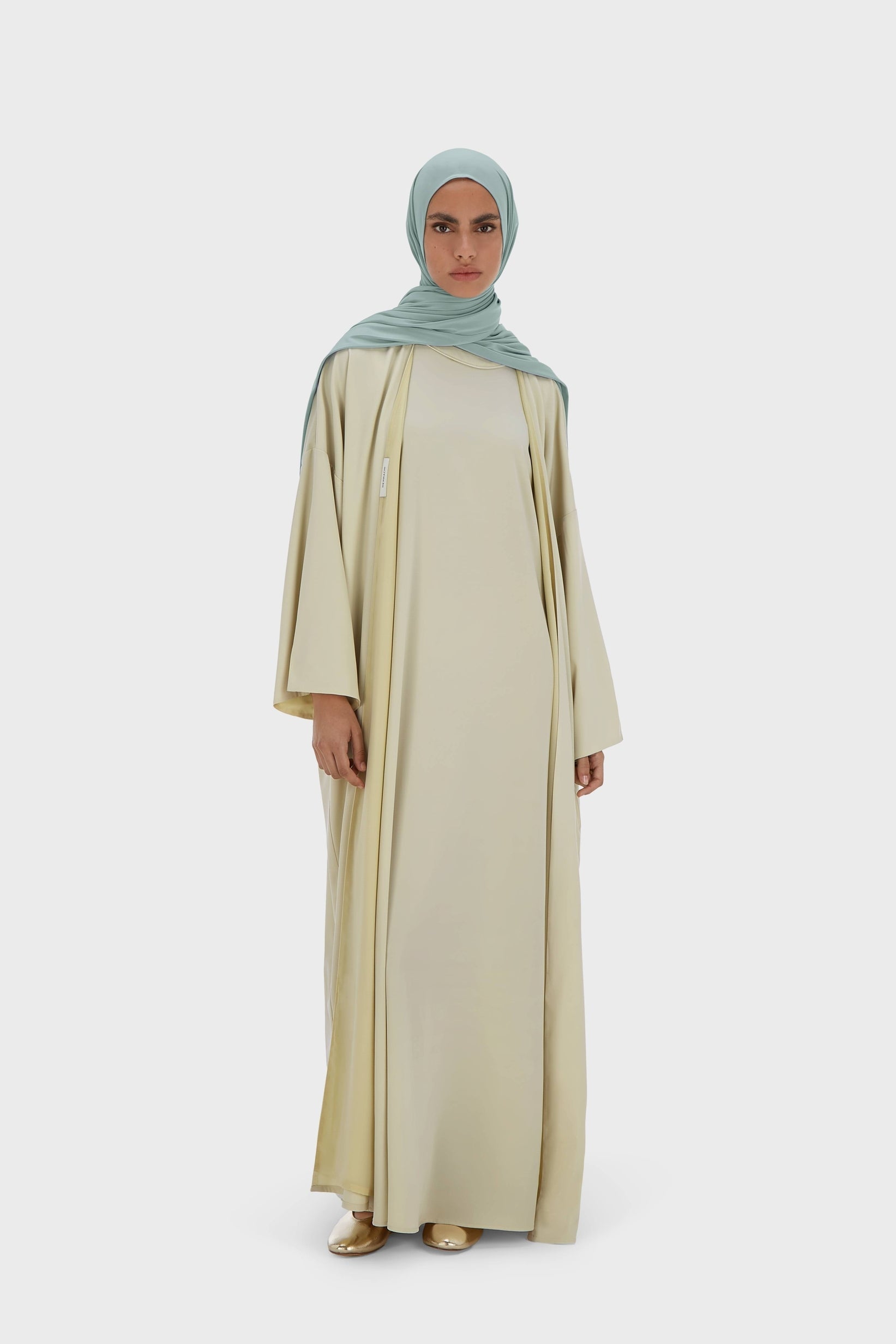 Robe Tissée Sans Manches Regular | Mousse légère