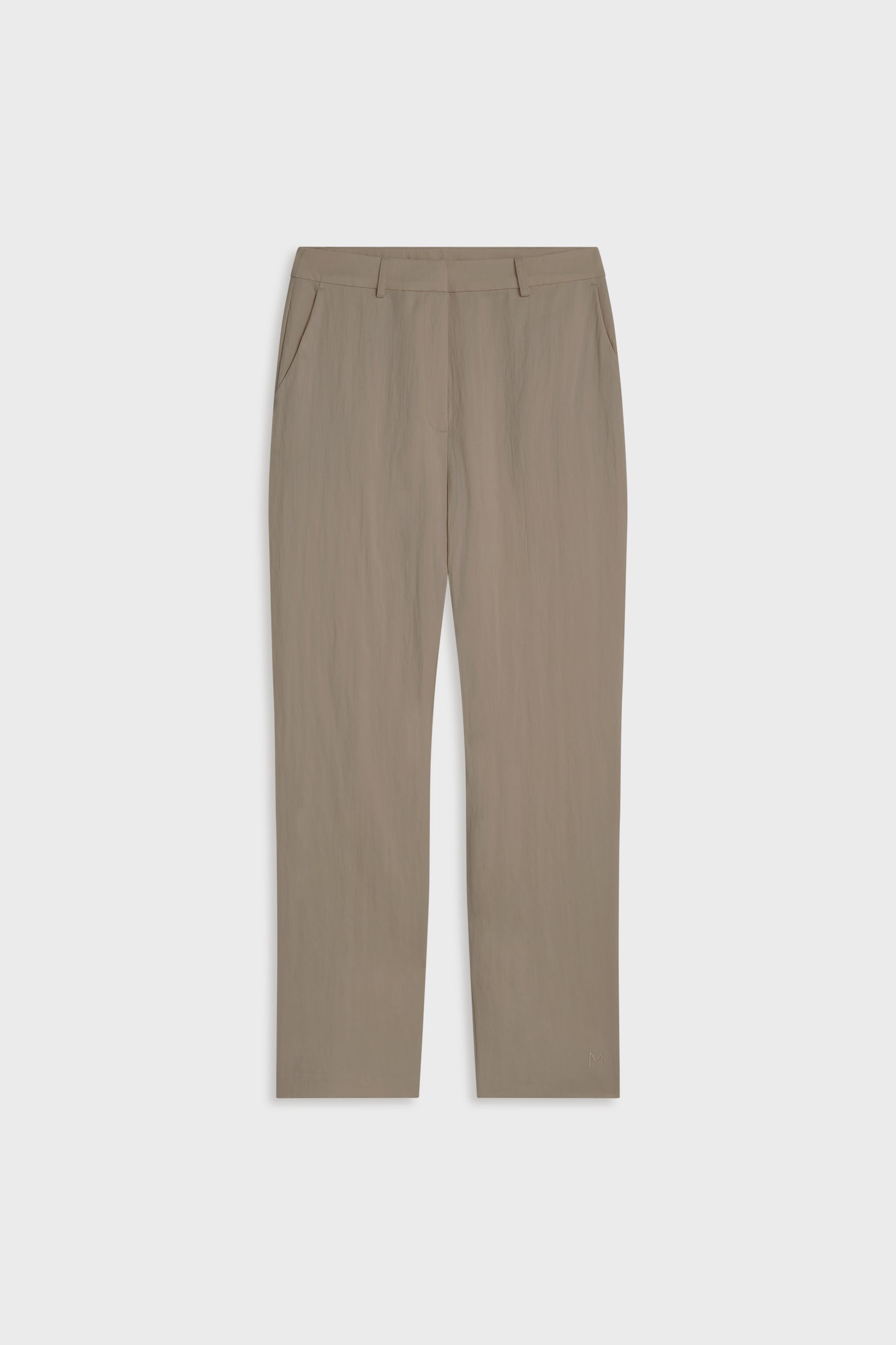 Pantalons sur mesure structurés | Taupe