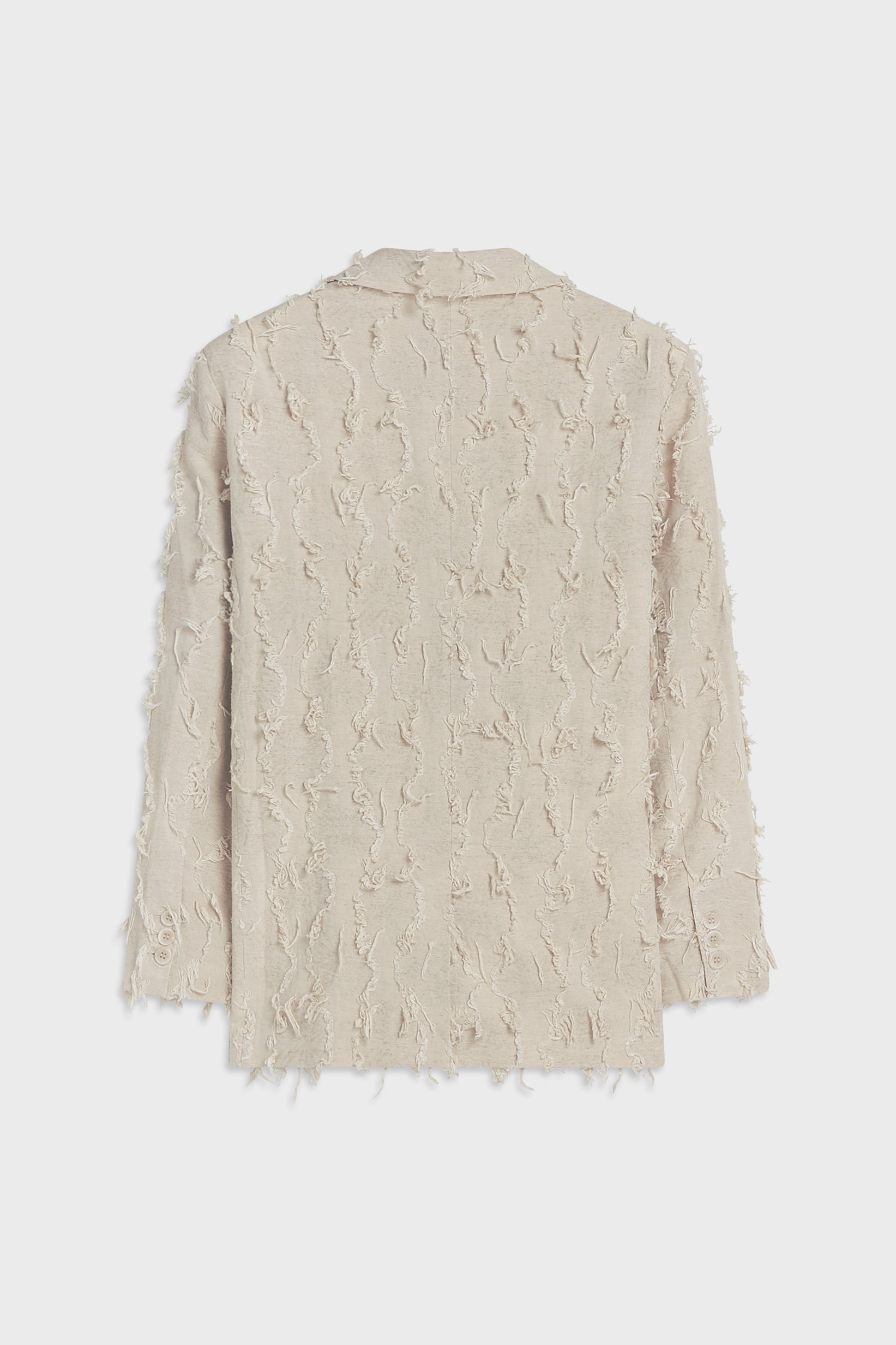 Blazer en fil coupé d'été | Naturel