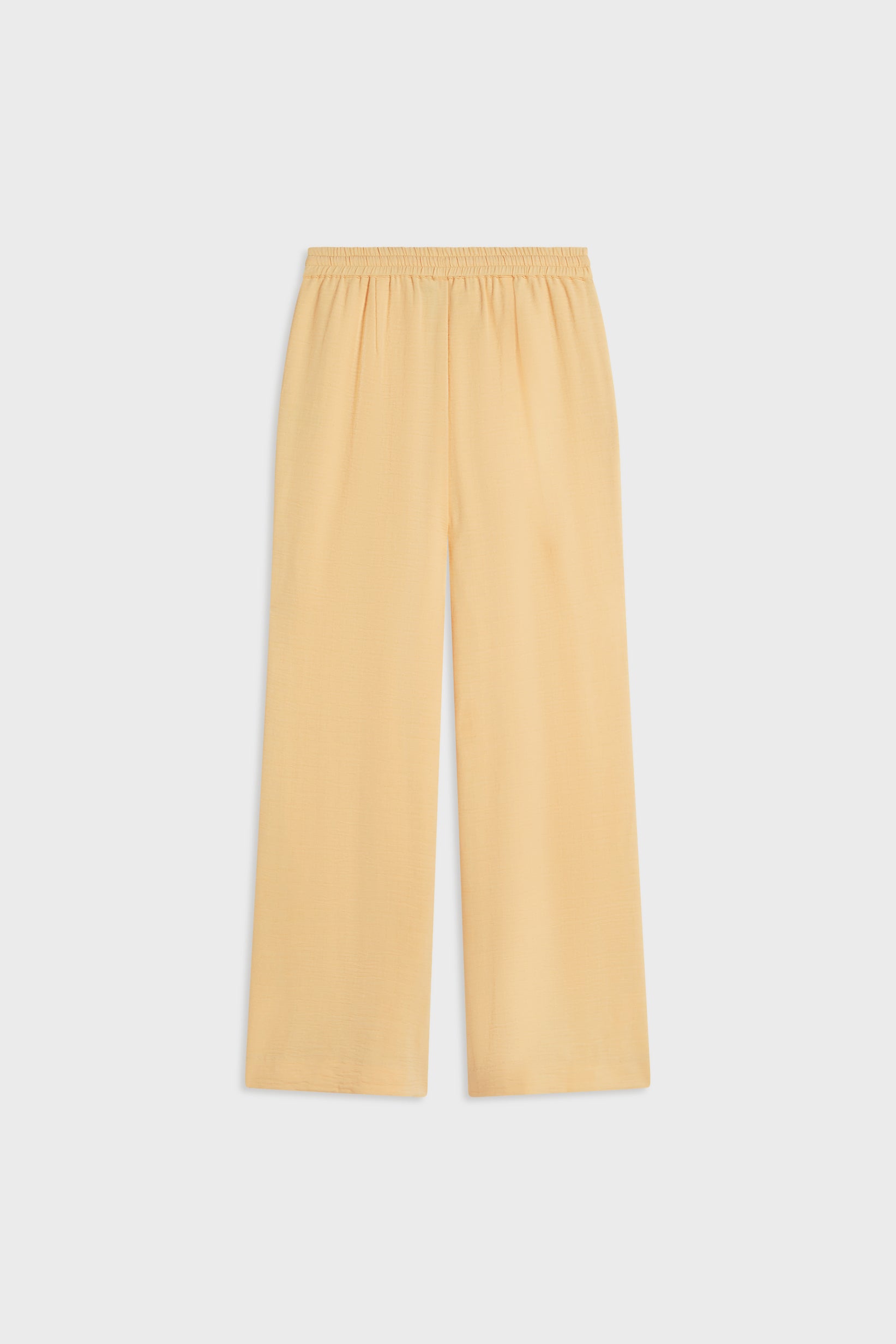 Pantalon à rayures d’été | Jaune coucher de soleil