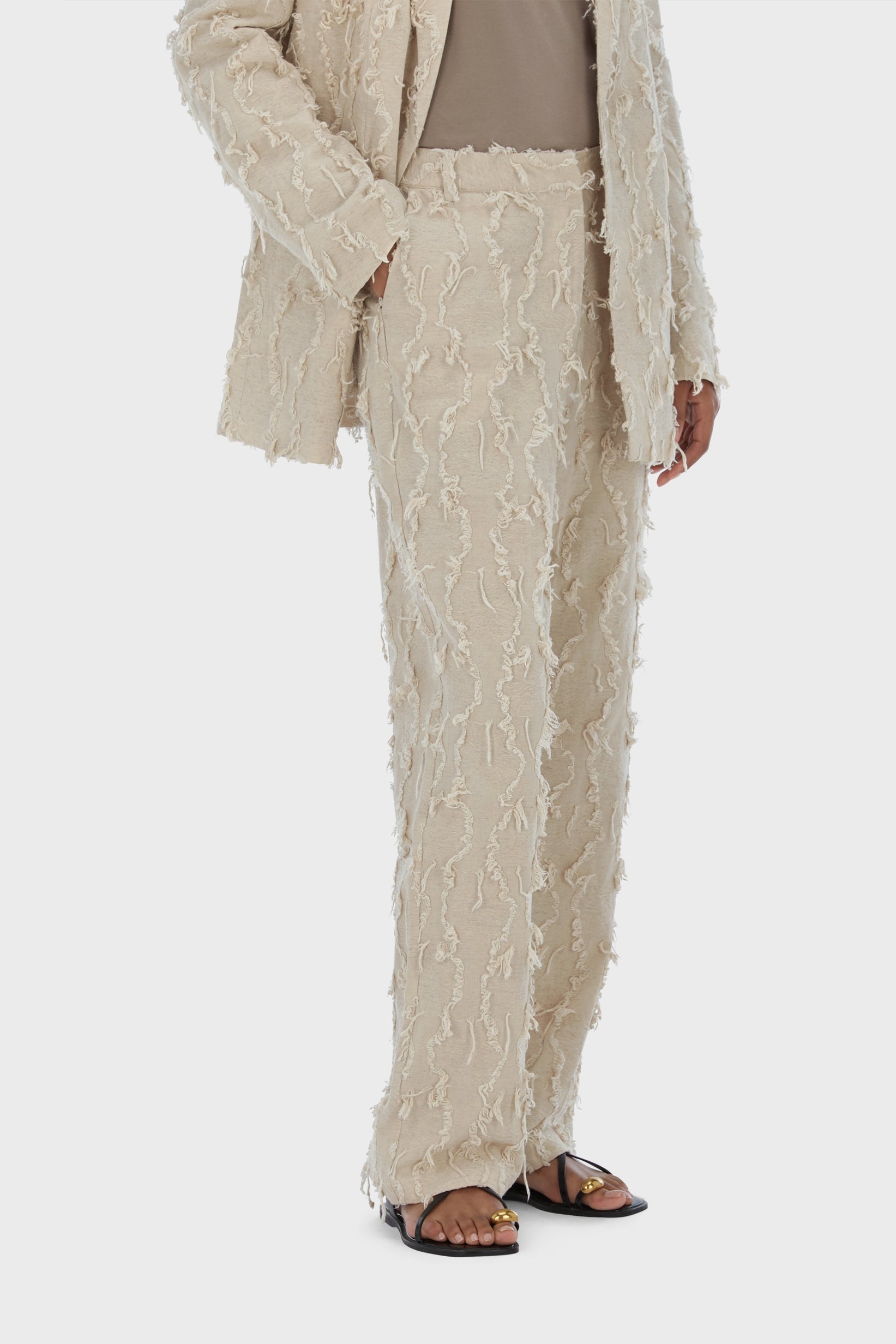 Pantalon Été Fil Coupé | Naturel