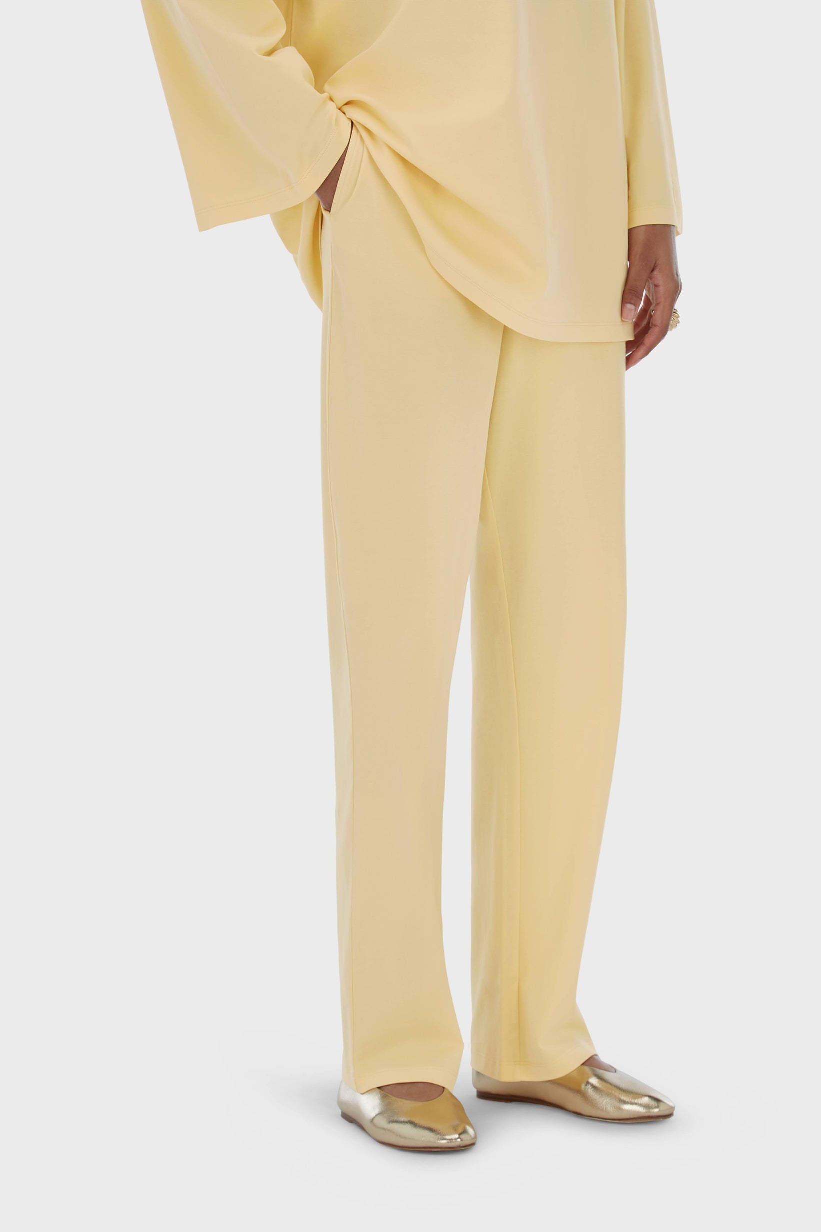 Pantalons Jersey d’été | Jaune coucher de soleil