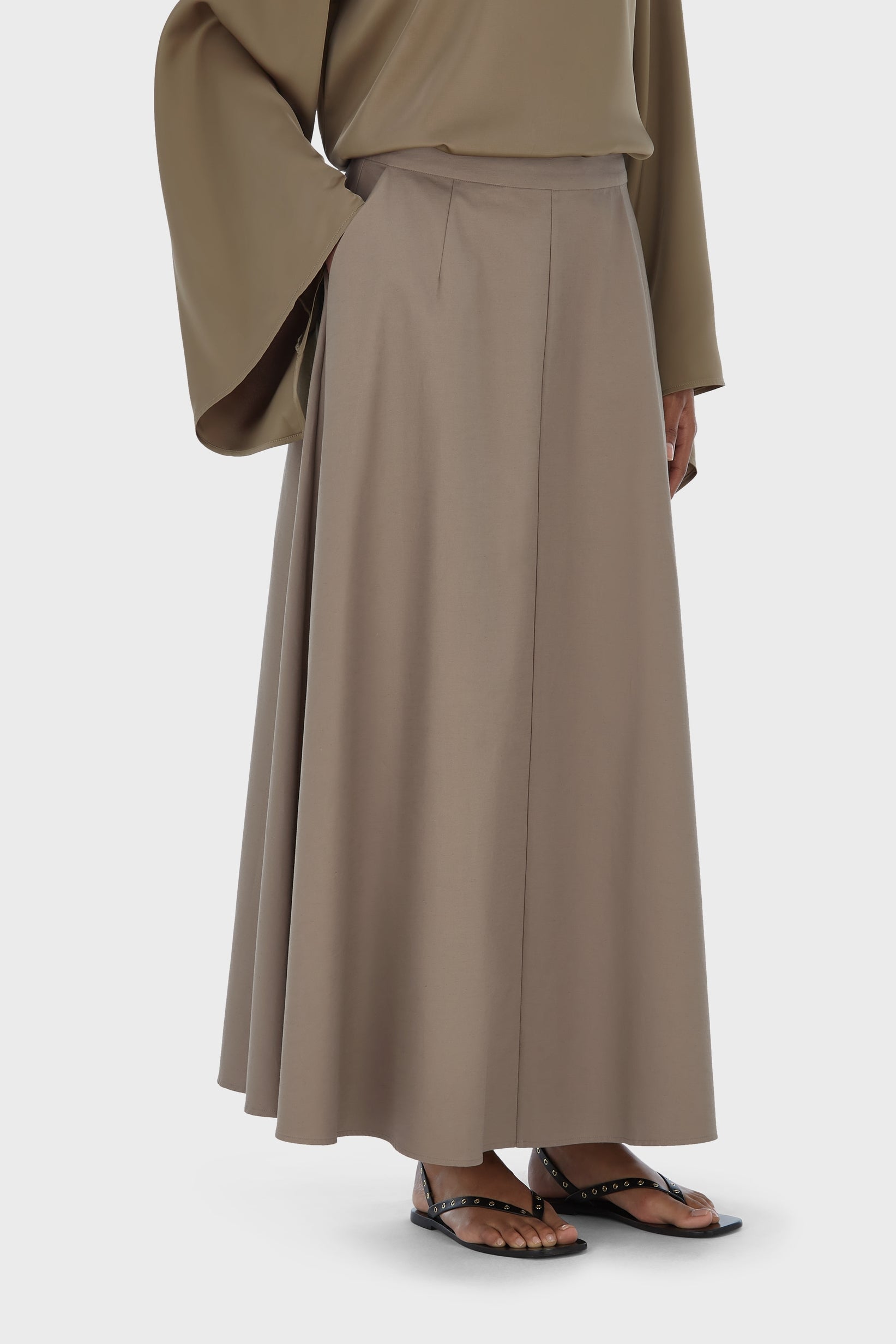 Jupe d’été | Taupe