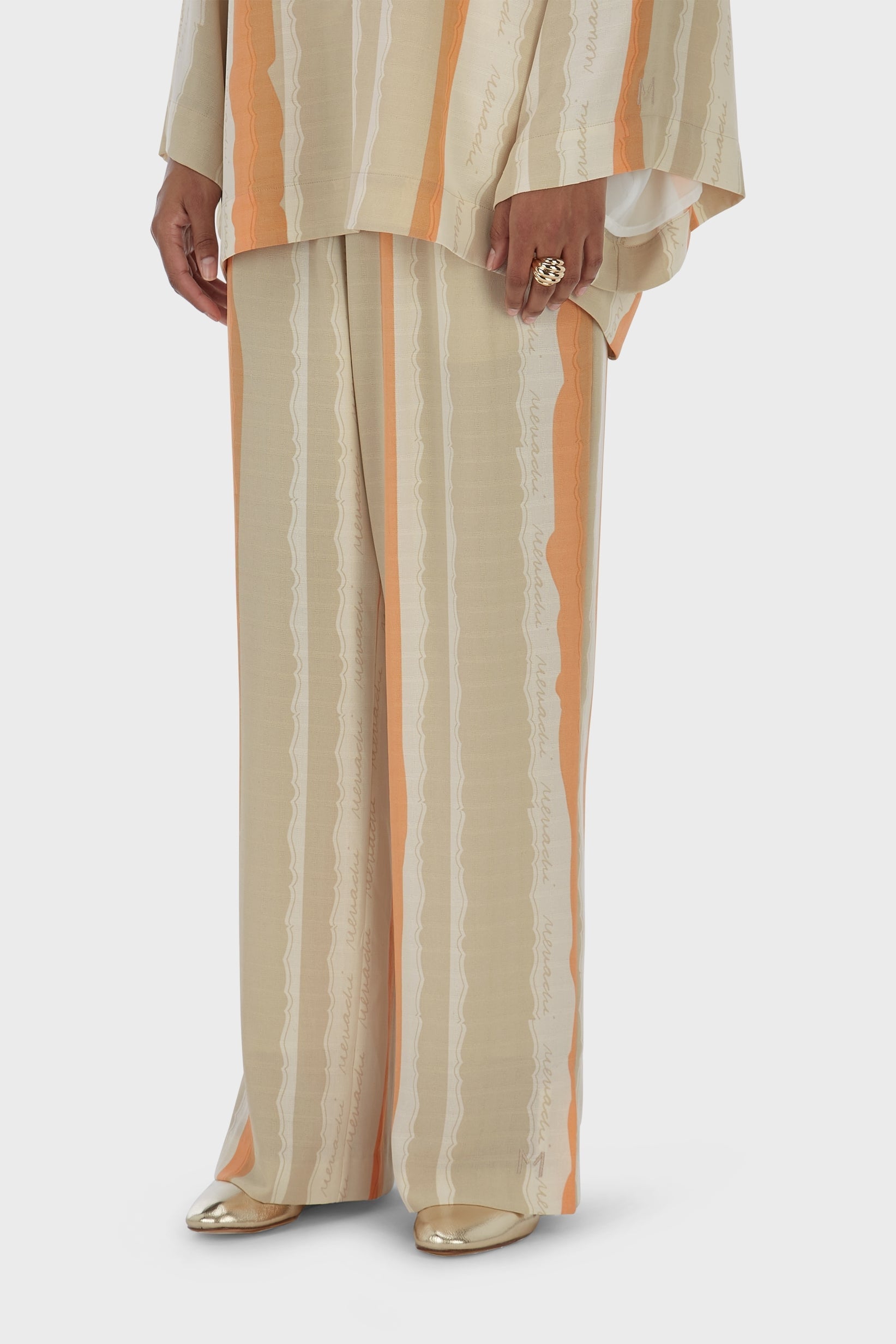 Pantalon à rayures d’été | Rayure du désert