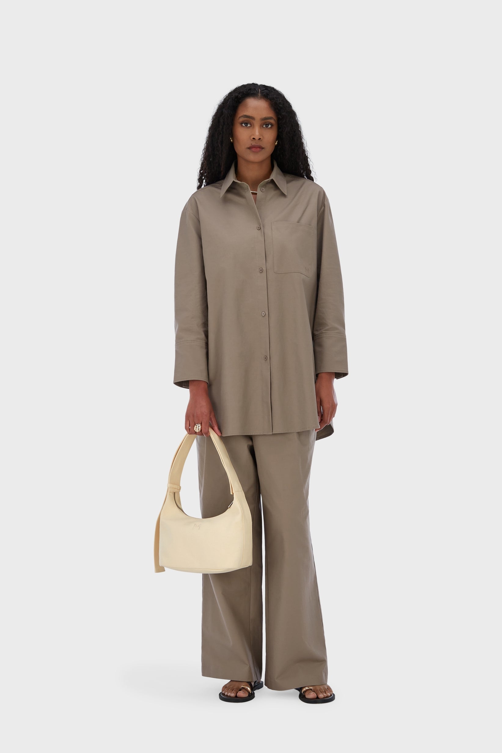 Le mini sac en toile | Ivoire