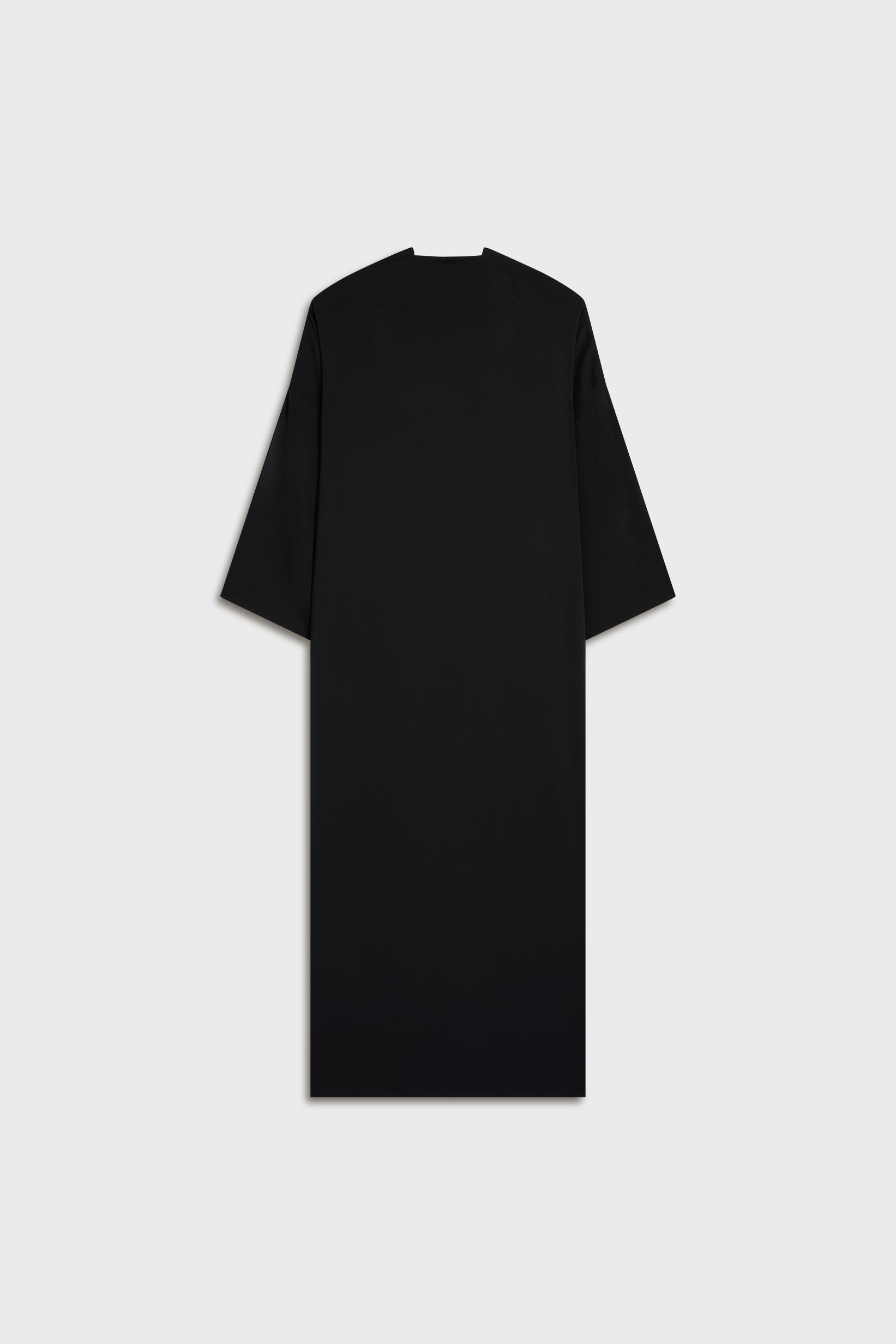 Abaya tissée régulière | Noir