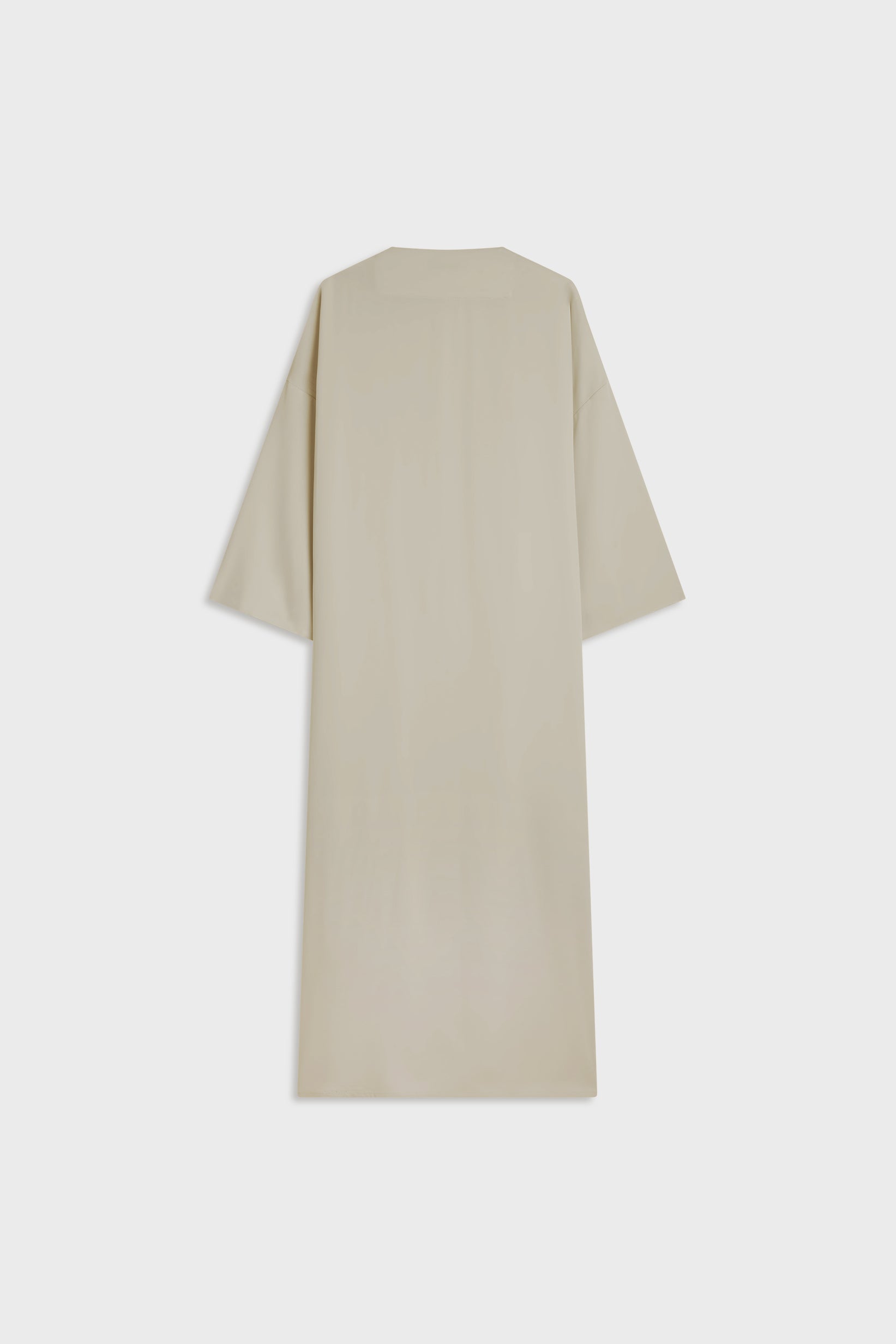 Short Abaya tissé | Gris mousse