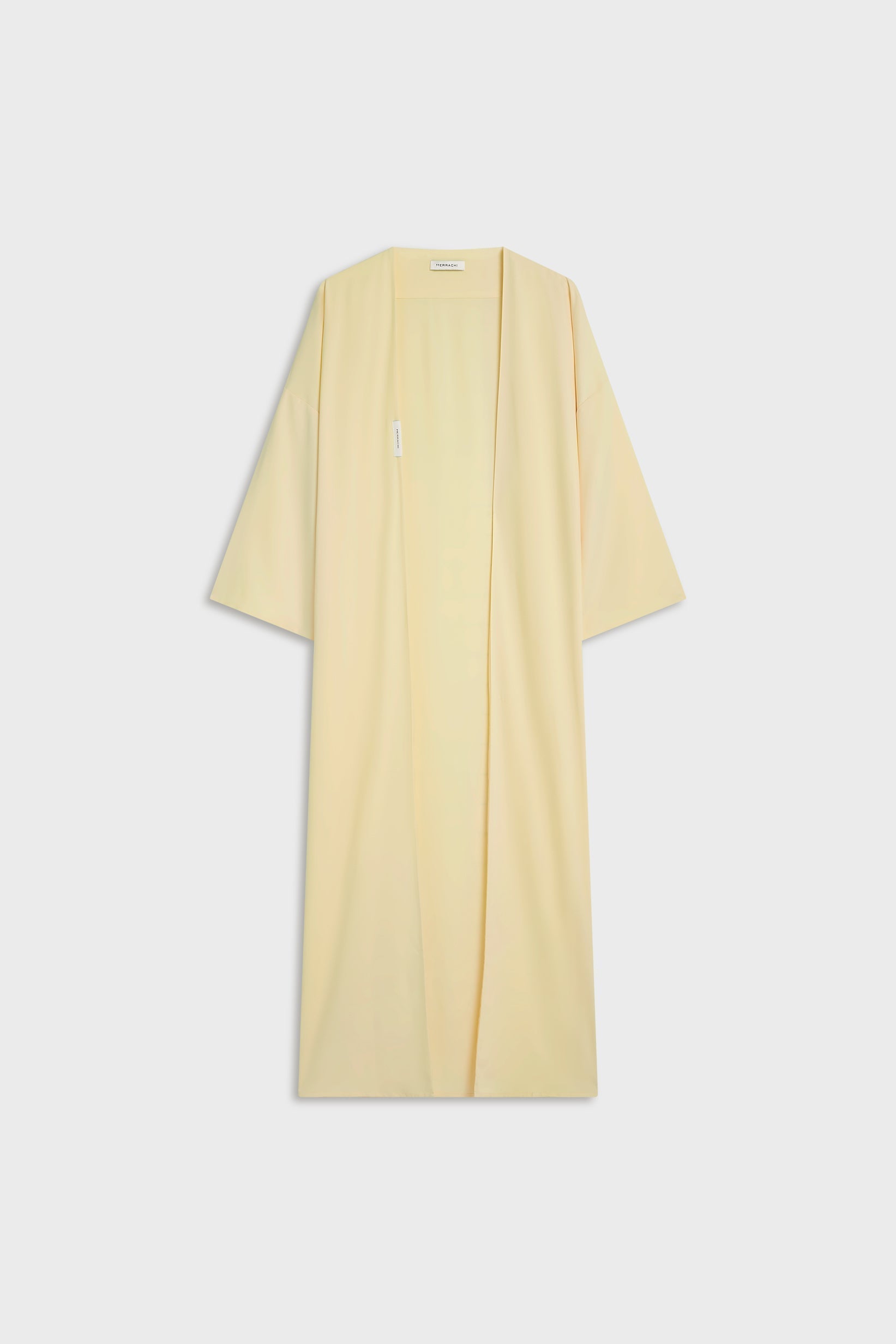 Abaya tissée régulière | Sorbet