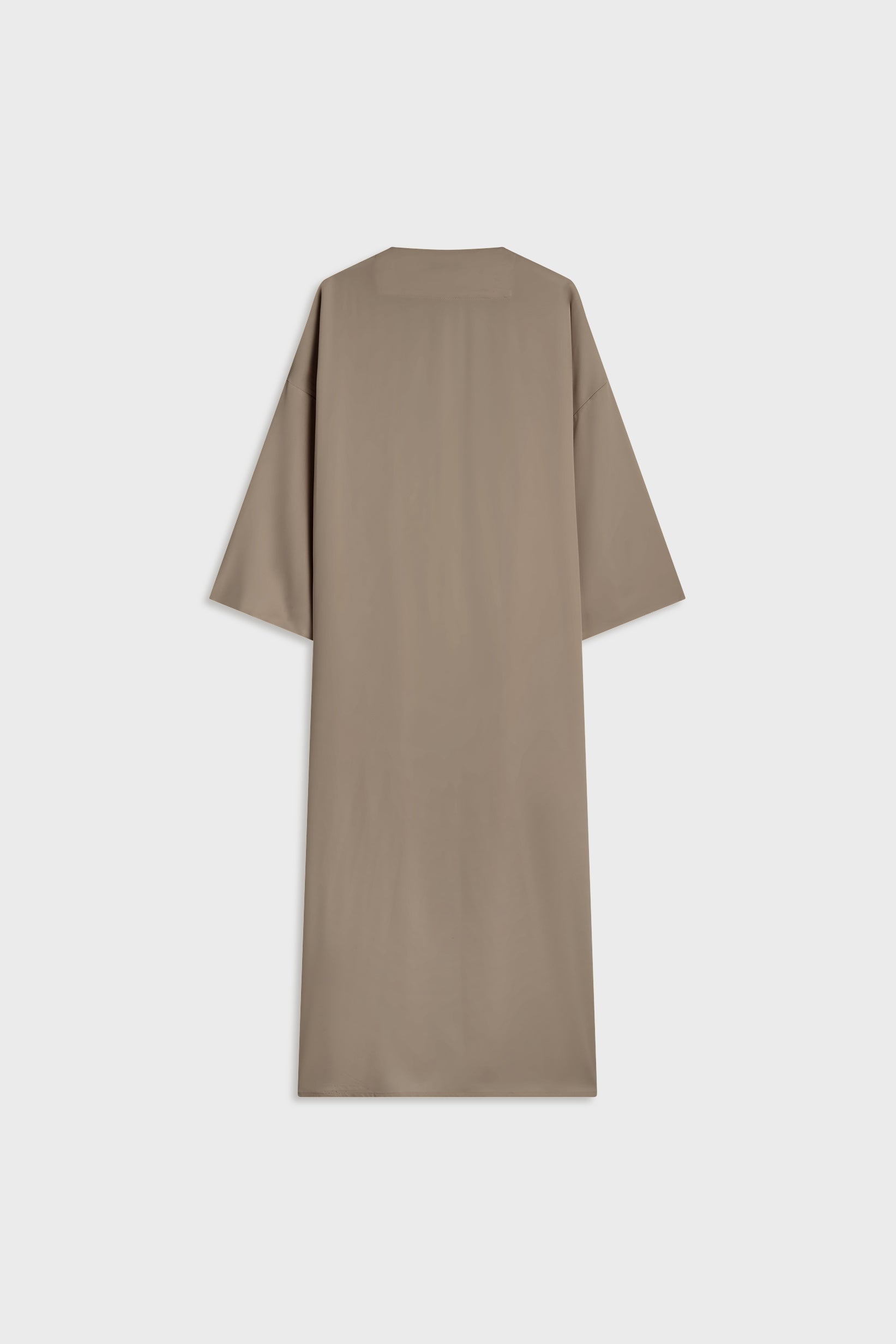 Abaya tissée régulière | Taupe