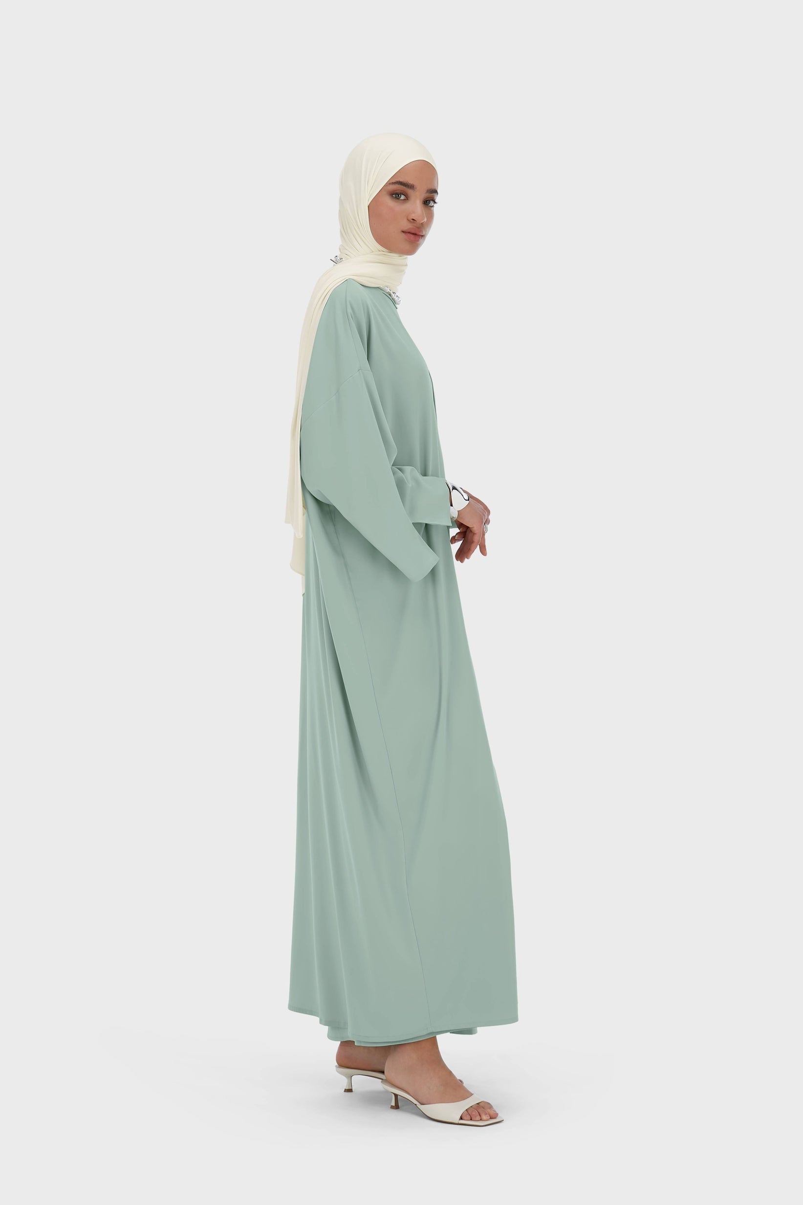 Short Abaya tissé | Lac