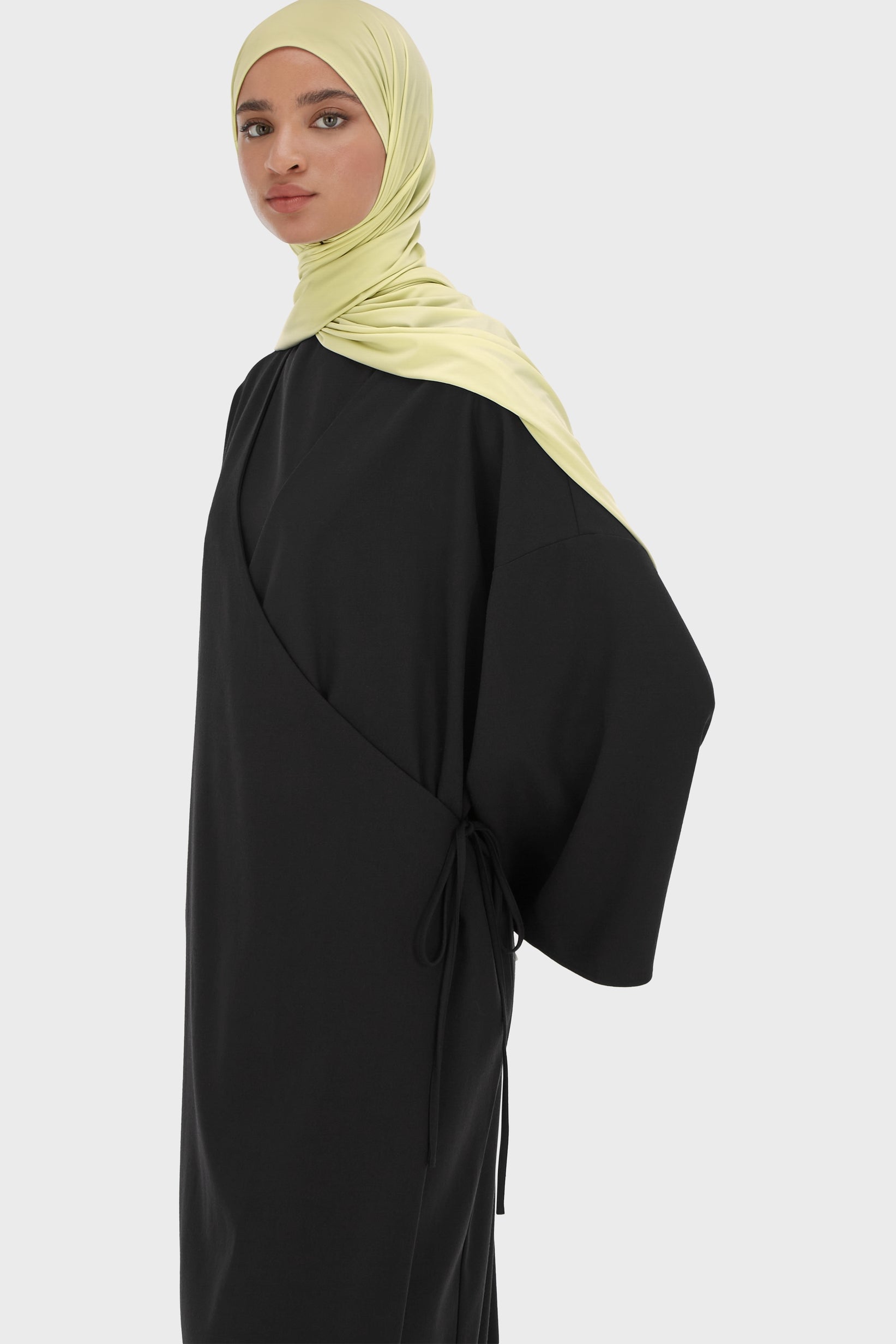 Envelopper Abaya | Noir