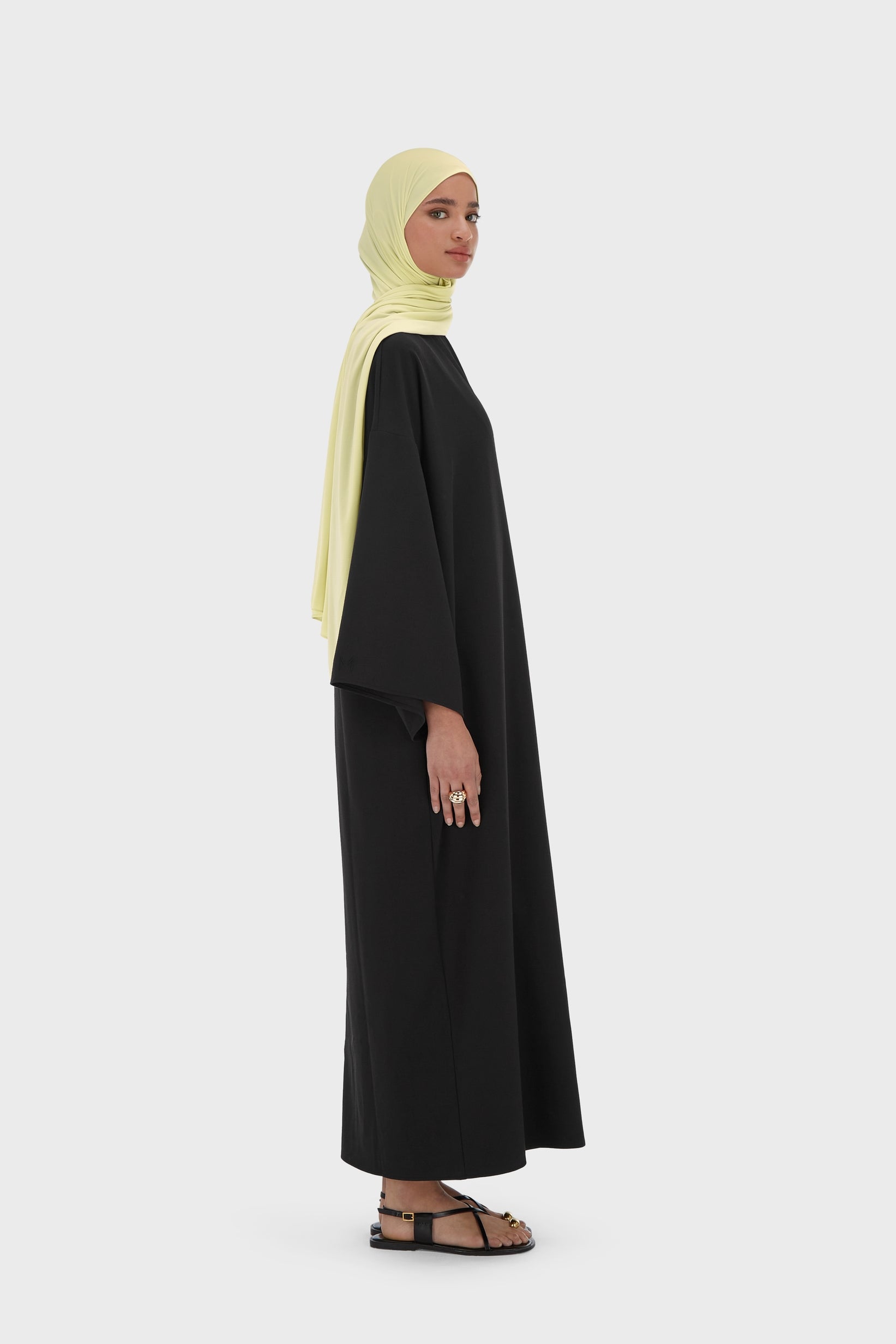 Envelopper Abaya | Noir