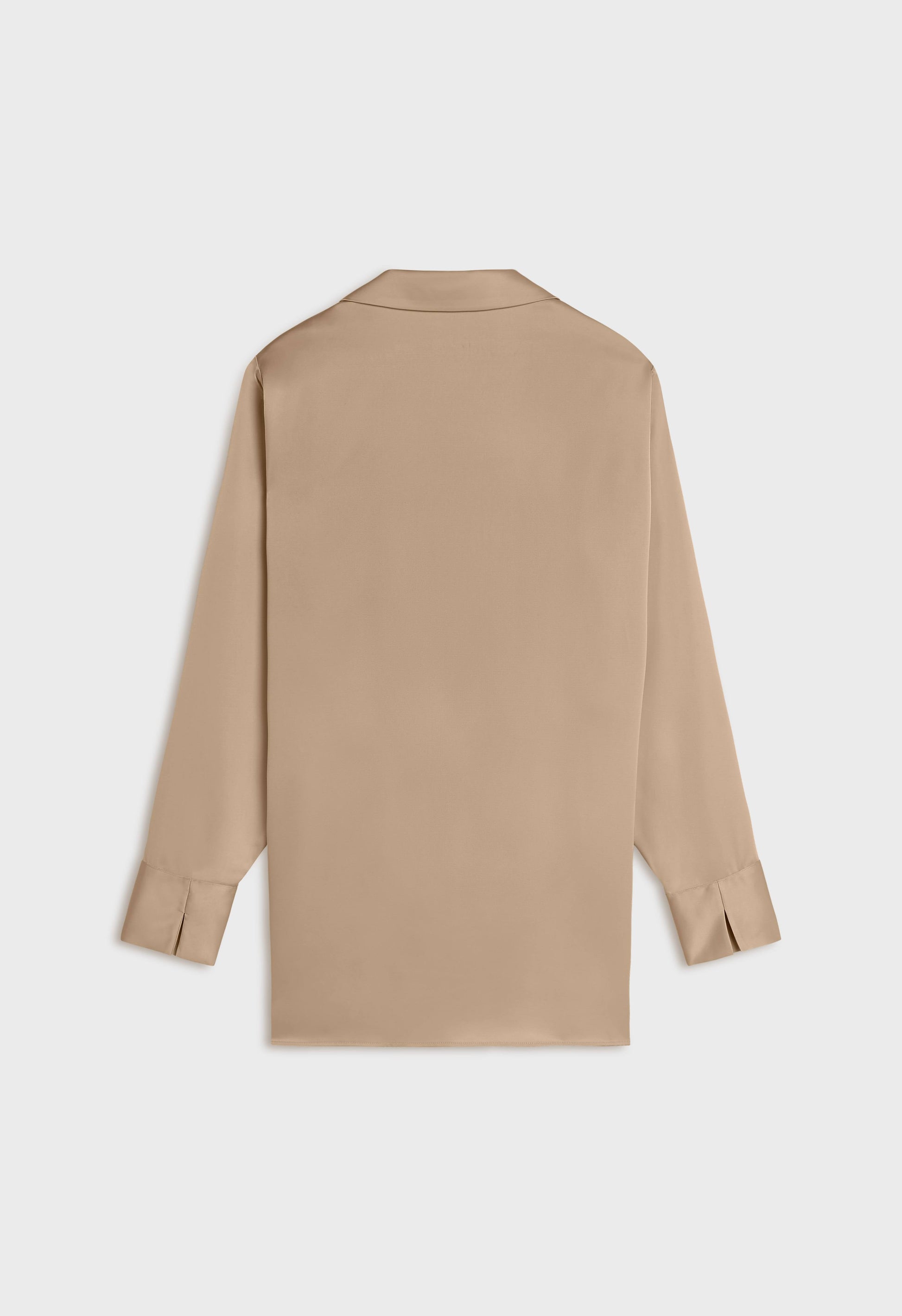 Blazer classique en satin | Perle noire