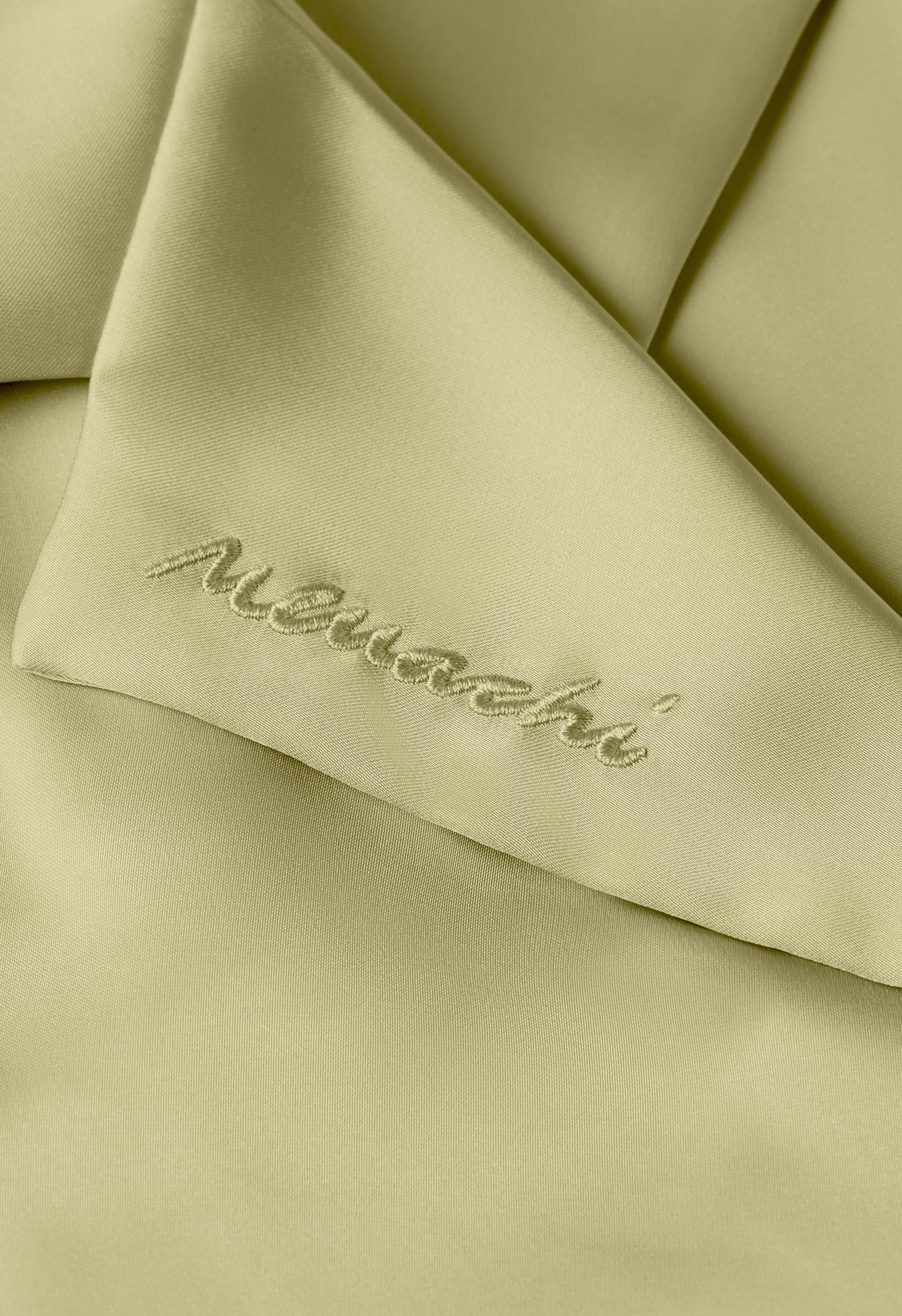 Blazer classique en satin | Gris Vert