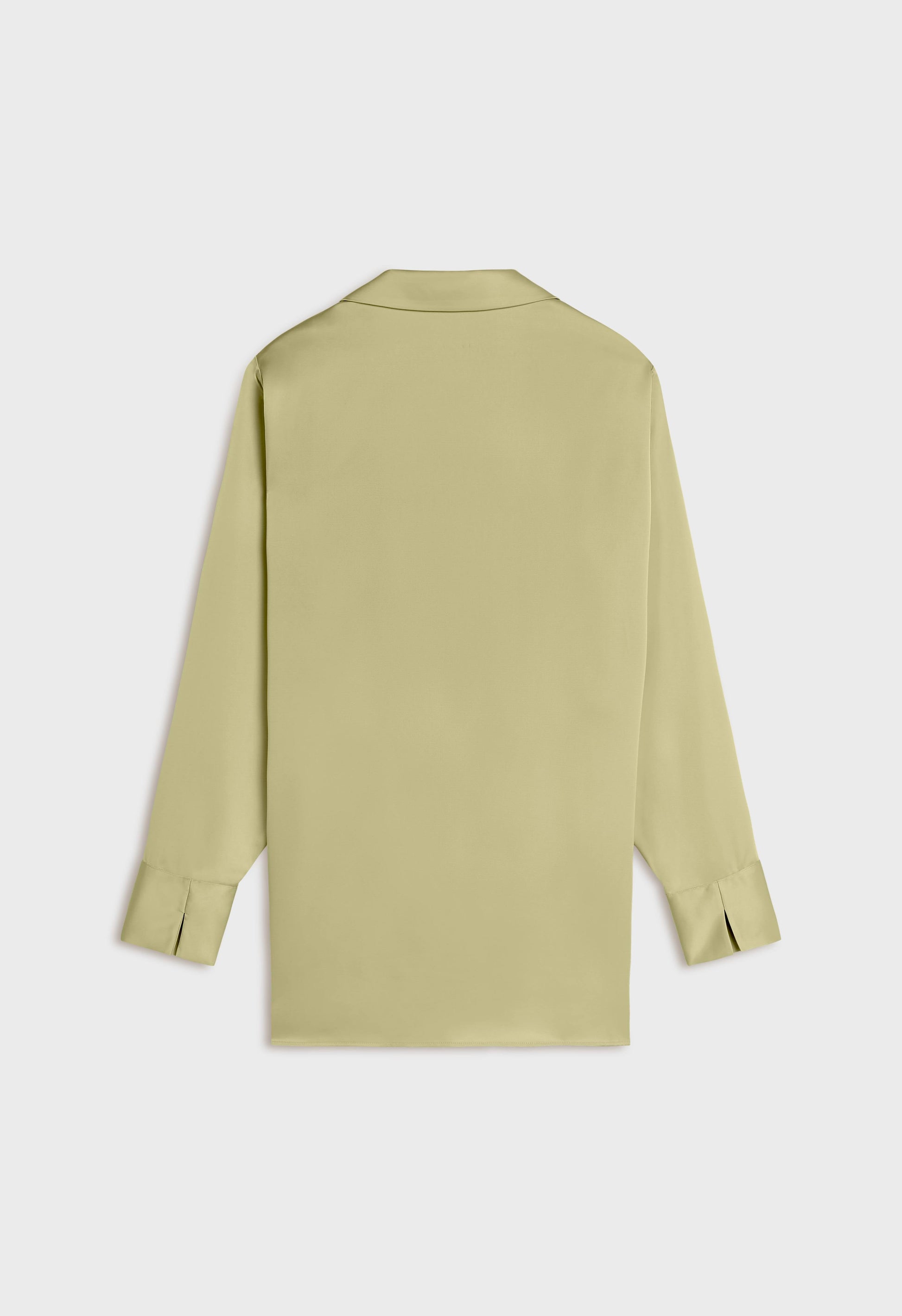 Blazer classique en satin | Gris Vert