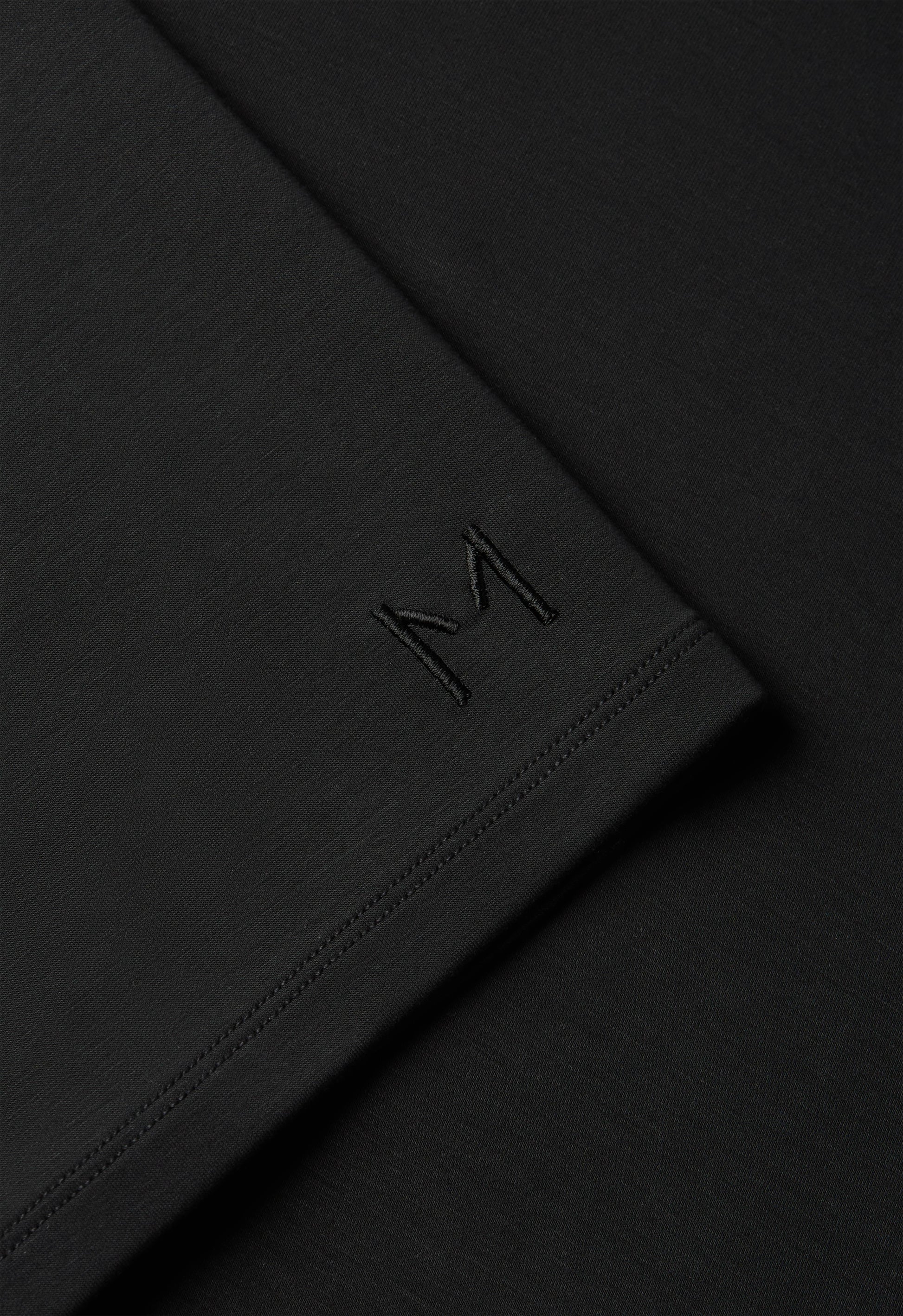 Abaya en rayonne douce | Noir