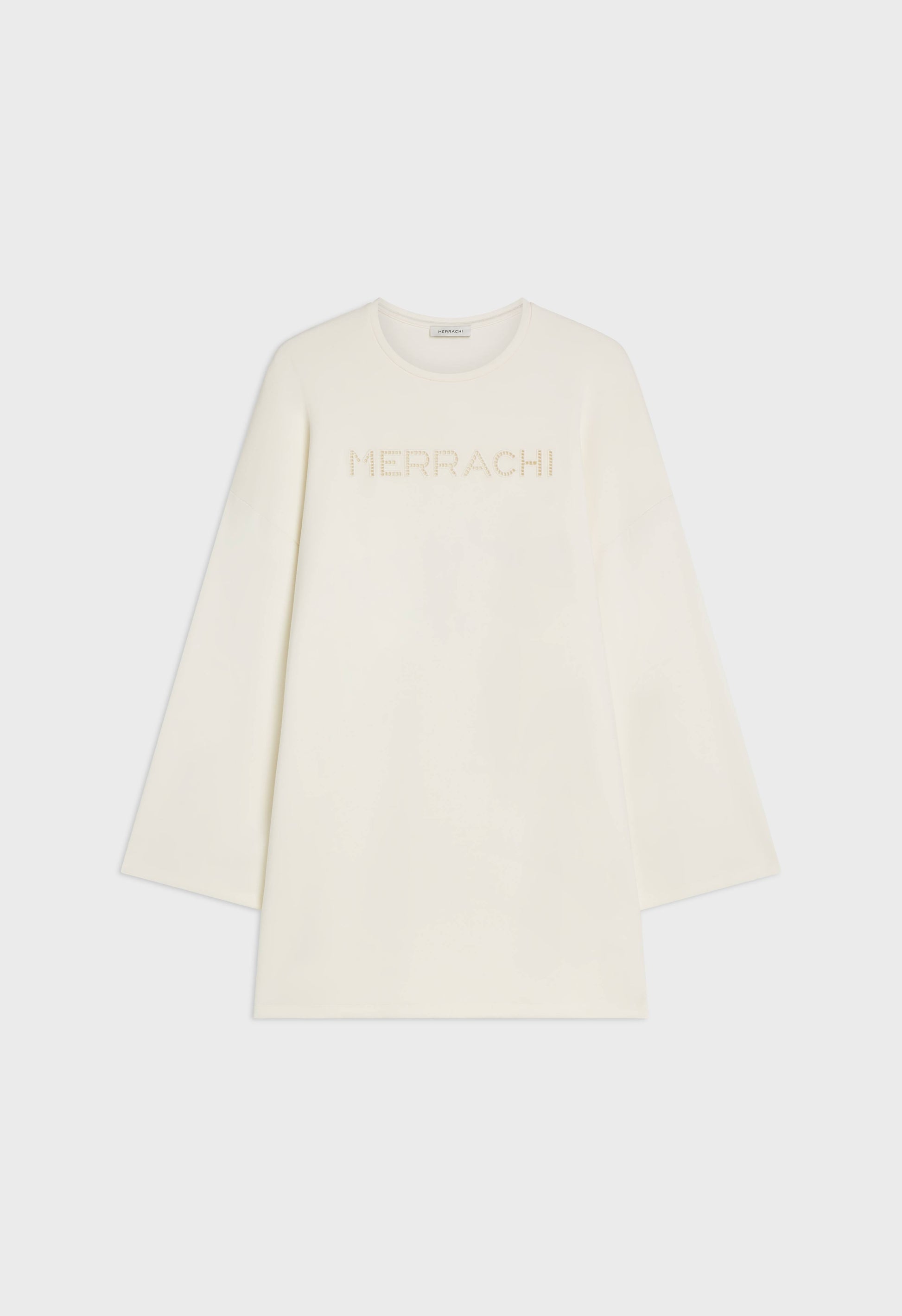 Haut en rayonne douce | Blanc cassé