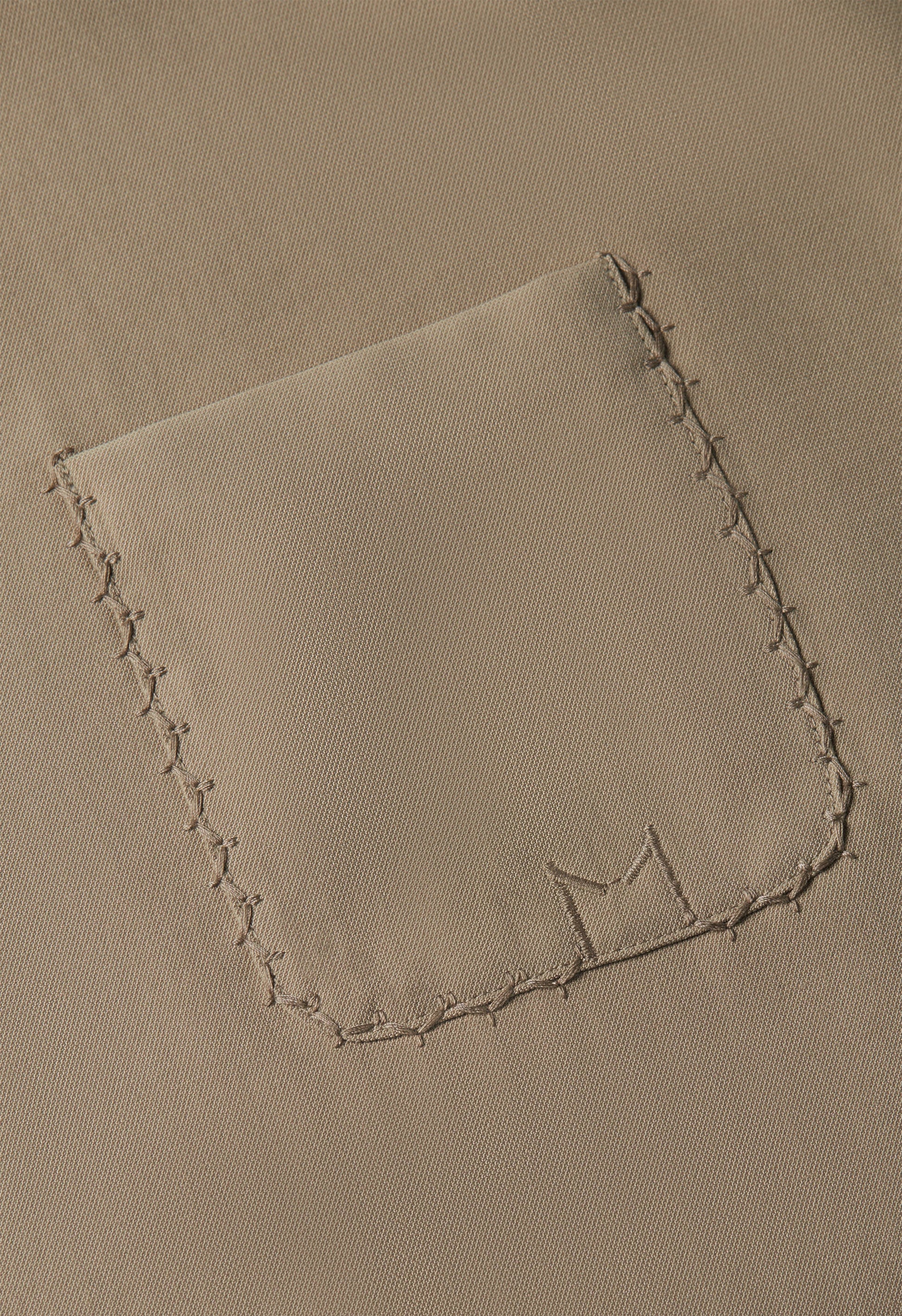 Haut sur mesure tissé doux | Brun Désert