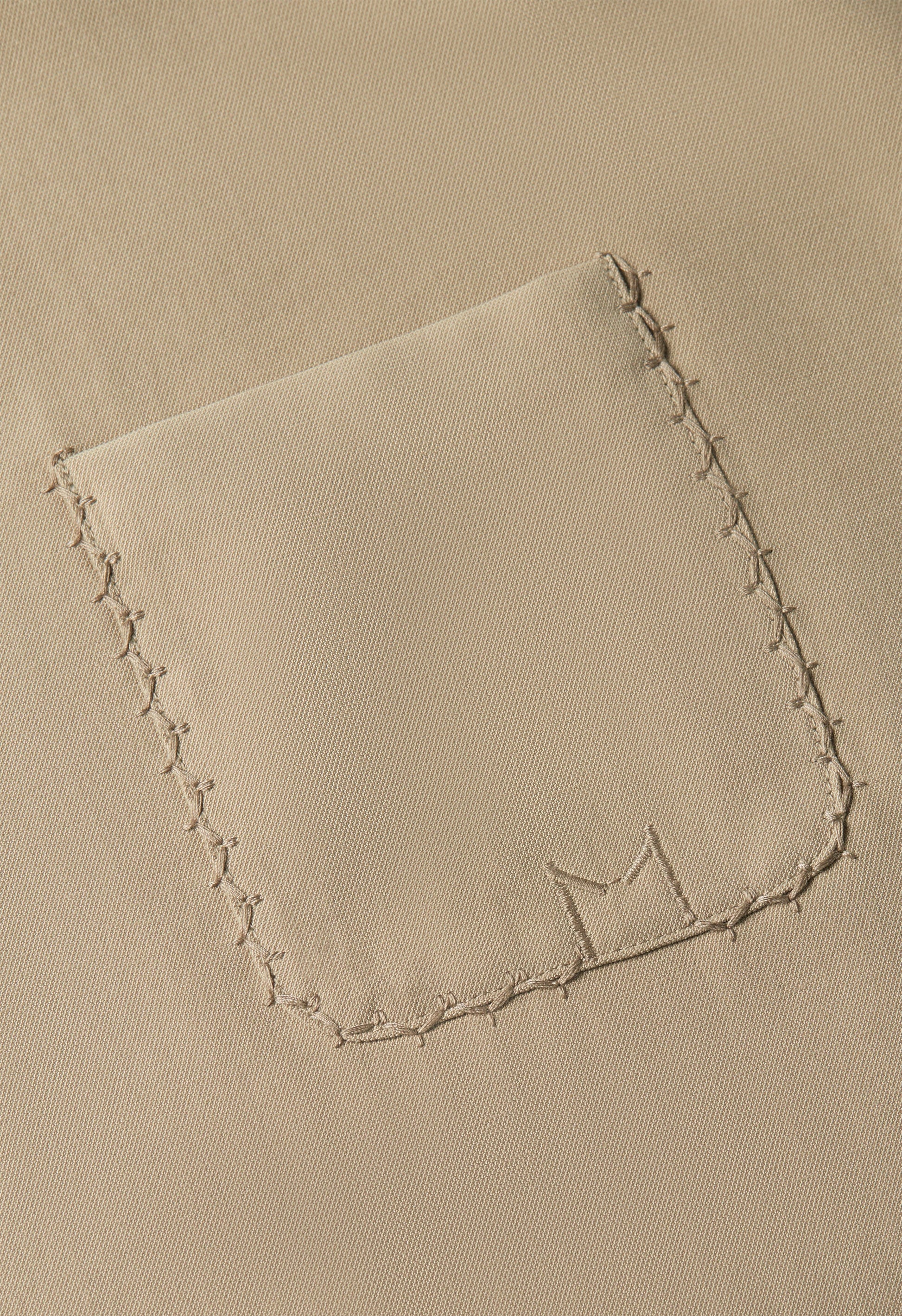 Haut sur mesure tissé doux | Moka