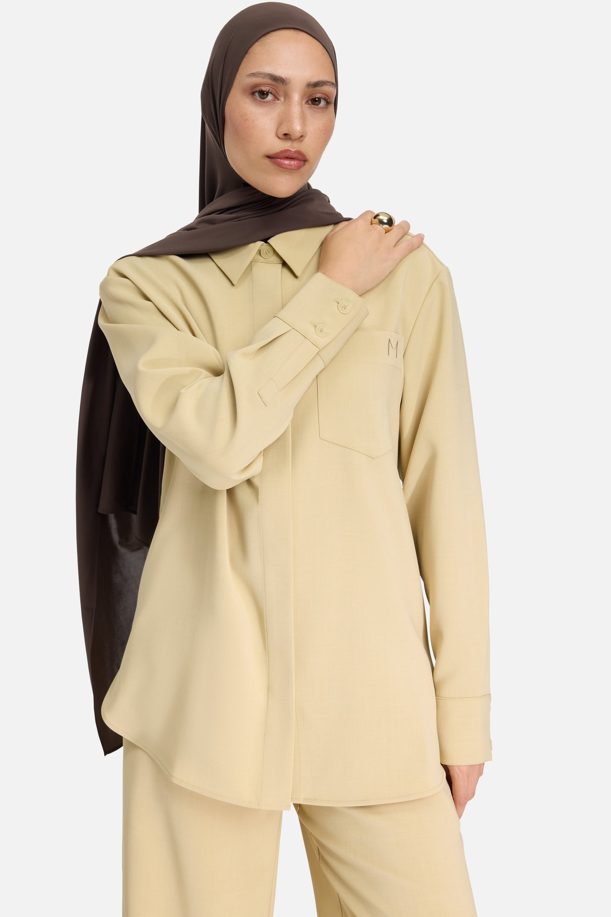 Chemise droite | Argile du désert